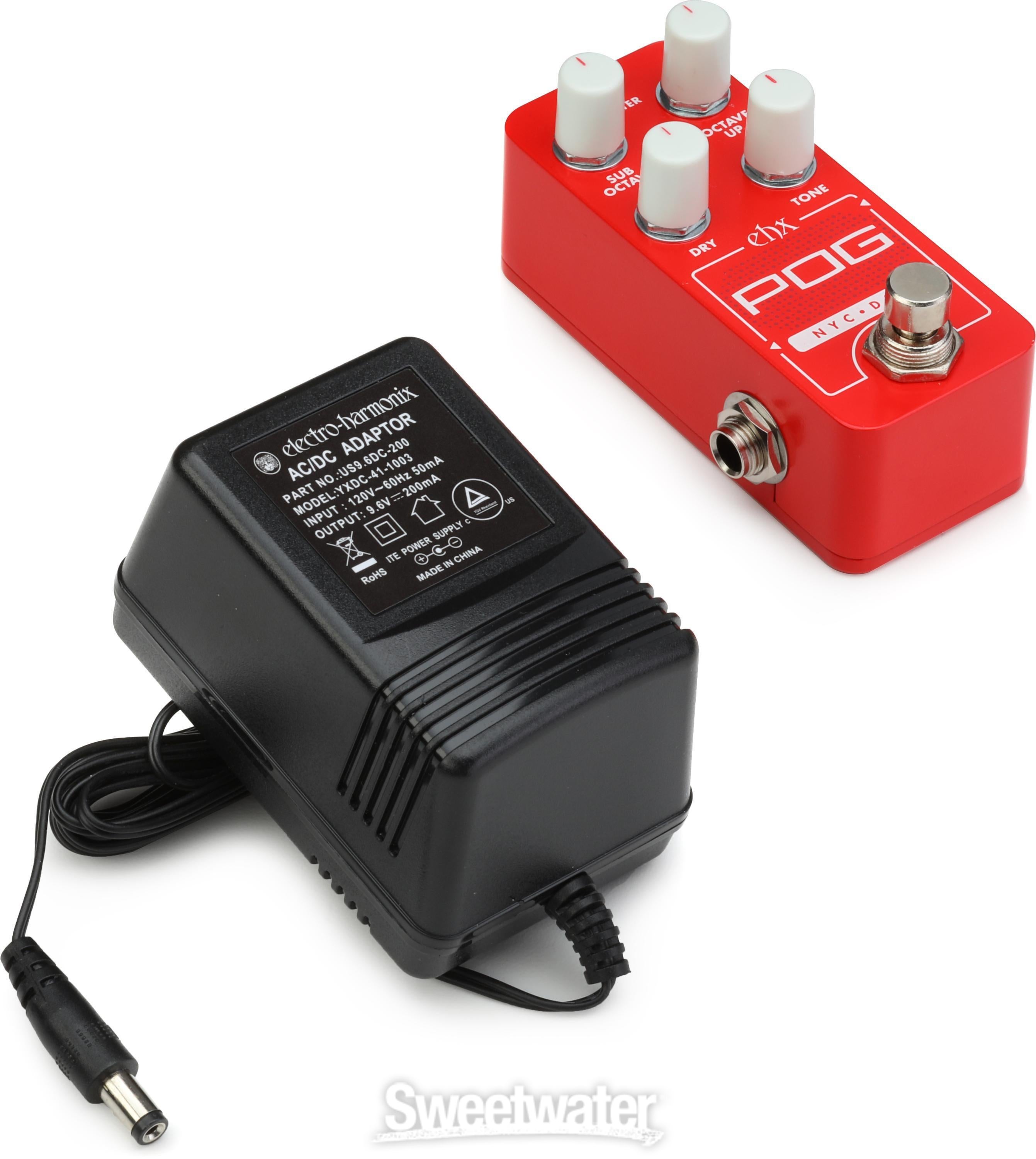 Electro-Harmonix Pico POG Polyphonic Octave Generator Pedal 