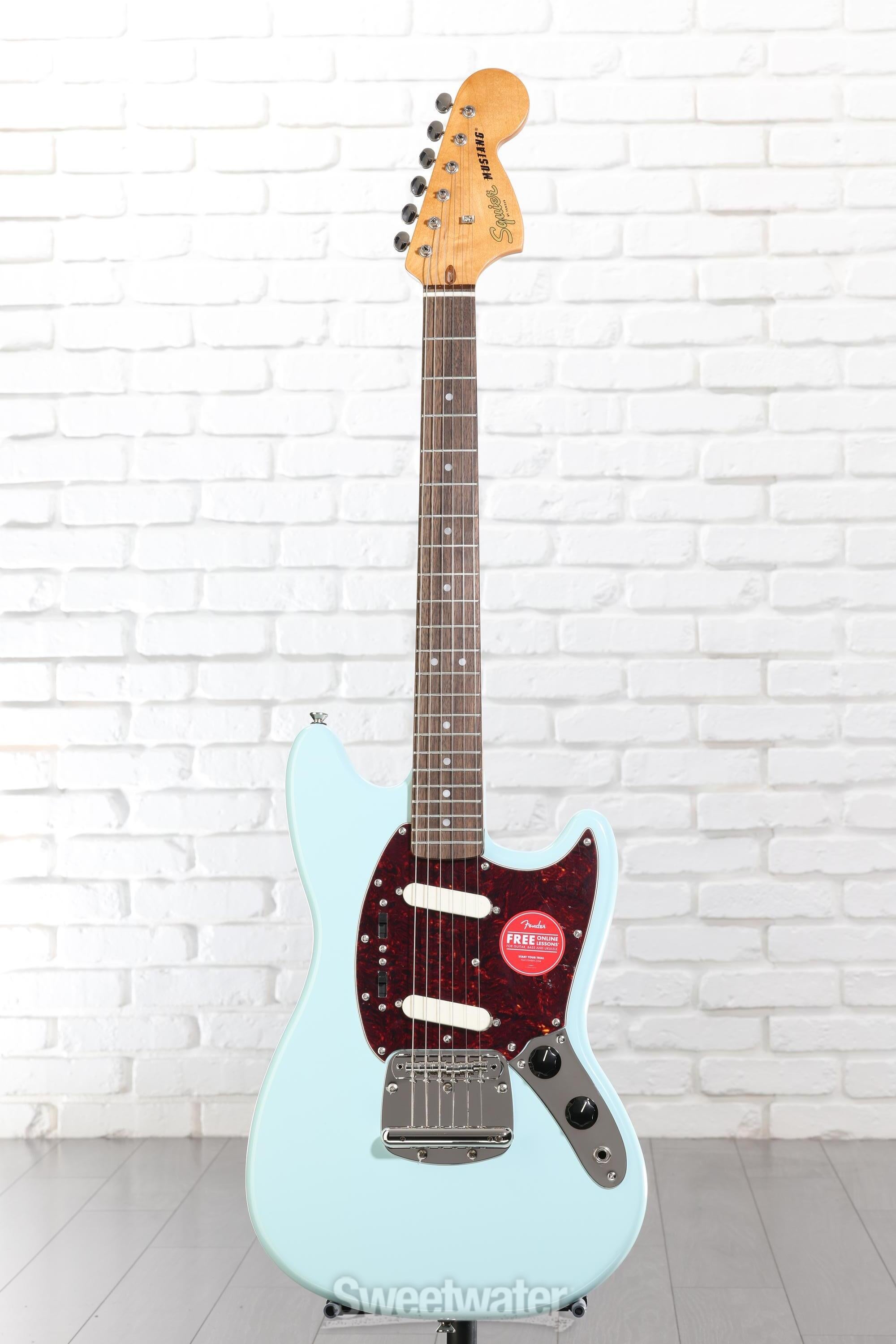 レア‼️Squier by Fender Mustang Classic Vibe Amazon.com: Squier Classic Vibe 60s Mustang Electric Guitar, with
