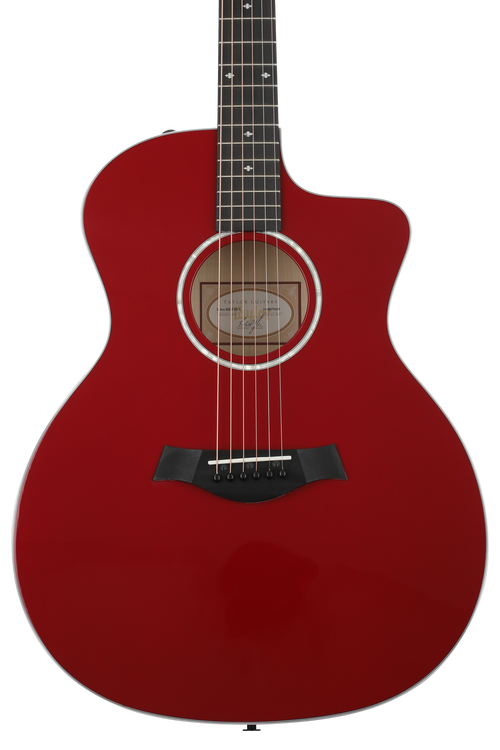 Taylor 214ce Deluxe Acoustic-electric Guitar - Red