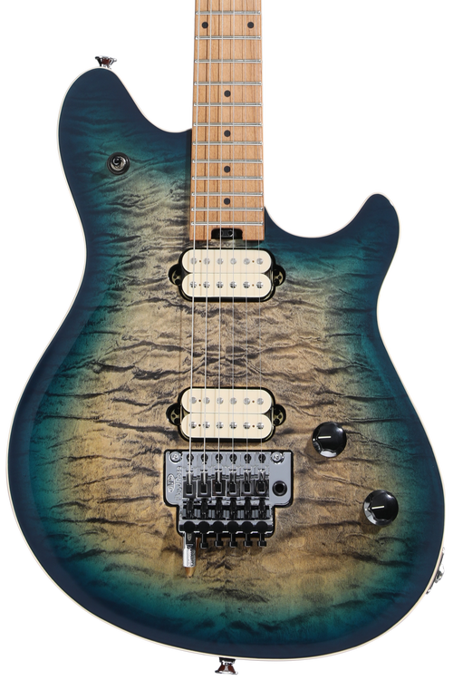 ギター EVH Wolfgang Special QM EVH Wolfgang Special QM Electric Guitar - Indigo Burst | Sweetwater