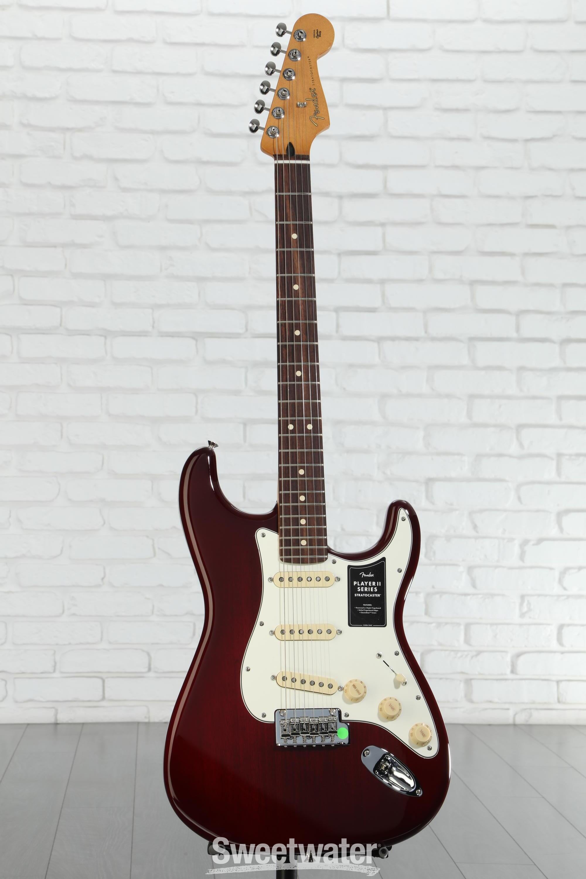 Fender Player II Stratocaster Electric Guitar - Transparent Cherry