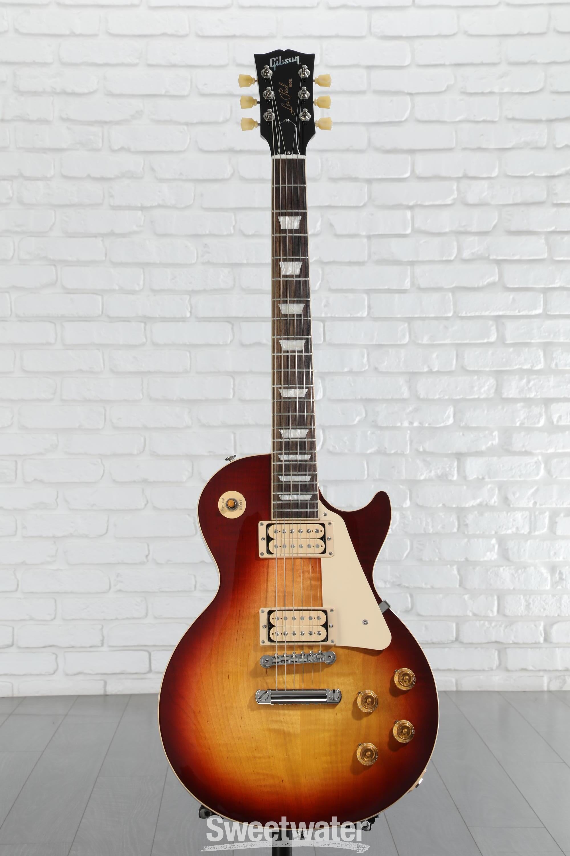 Gibson Les Paul Standard '50s Double Trouble Electric Guitar - Vintage Bourbon Burst