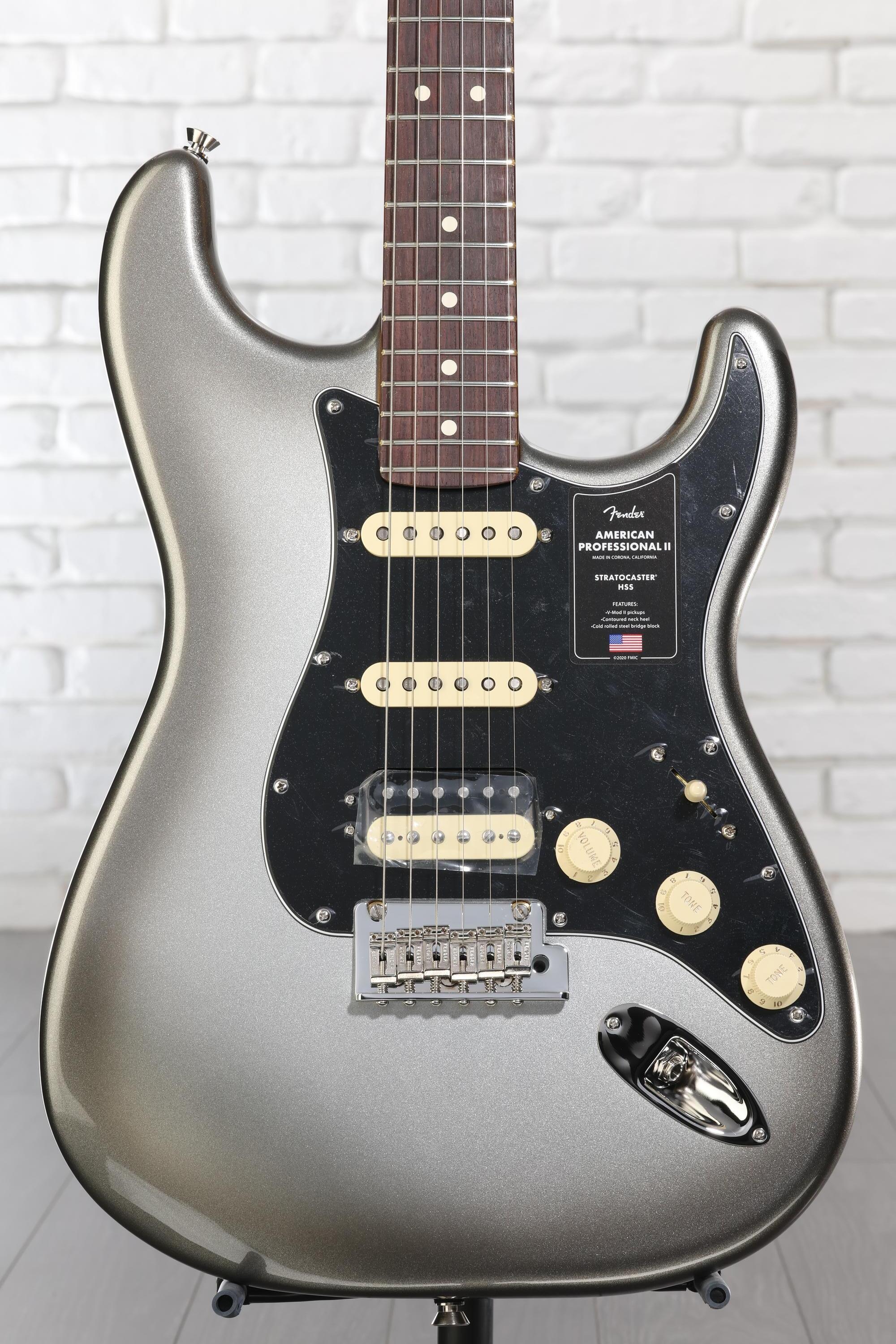 Fender American Professional II Stratocaster HSS - Mercury with