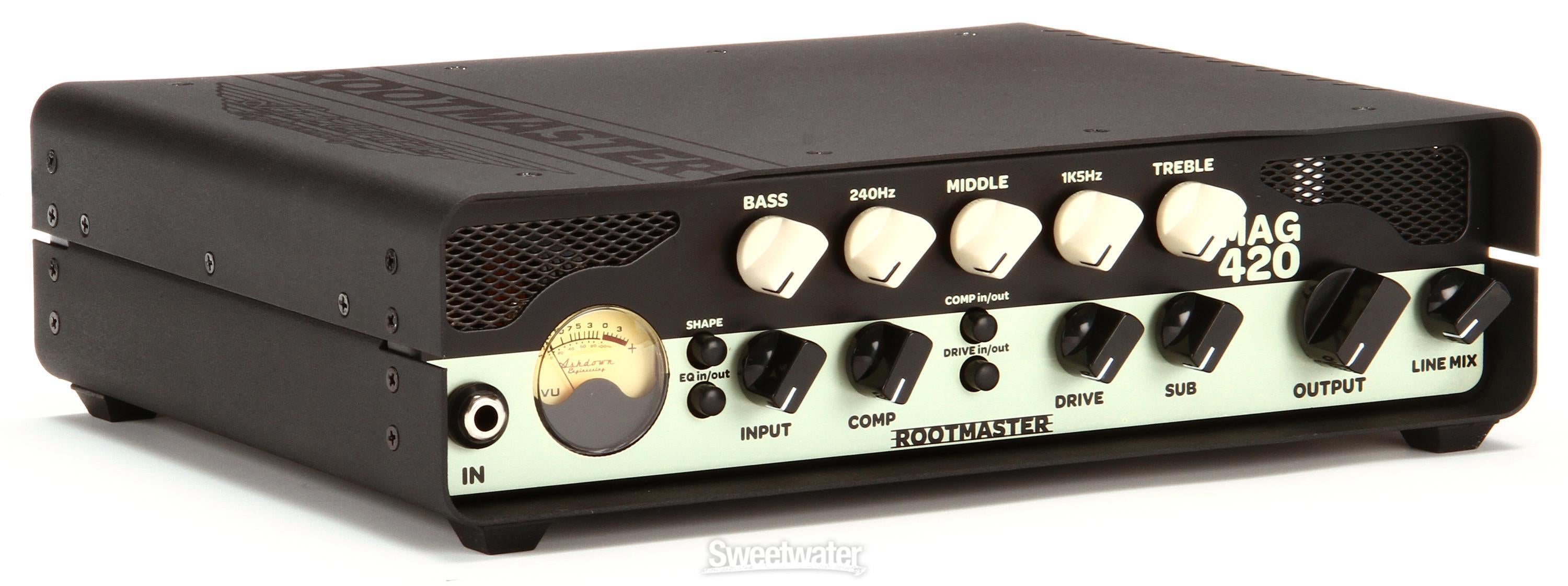 Ashdown Rootmaster RM-MAG-420 420-Watt Bass Head | Sweetwater