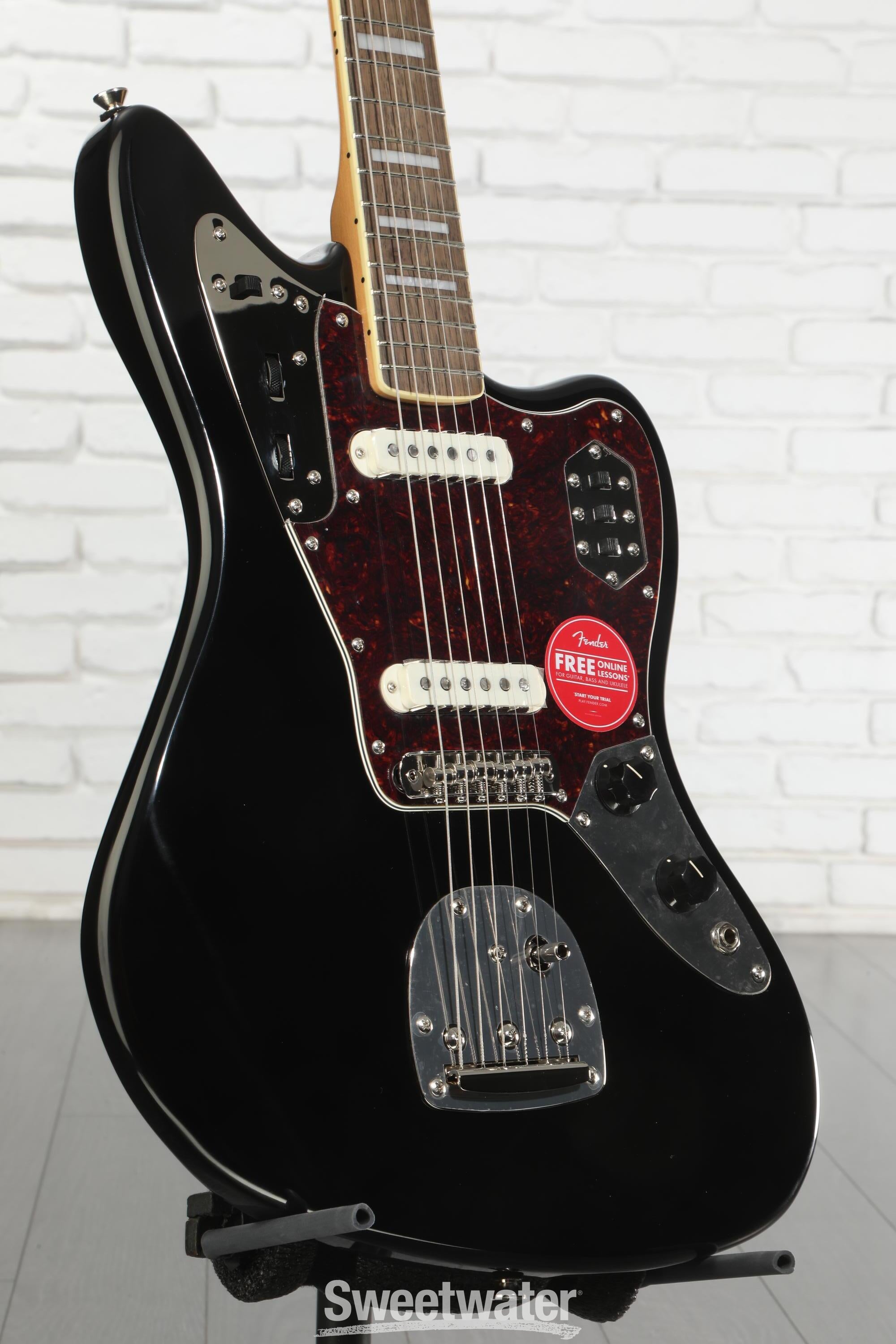 Squier Classic Vibe '70s Jaguar - Black Reviews | Sweetwater