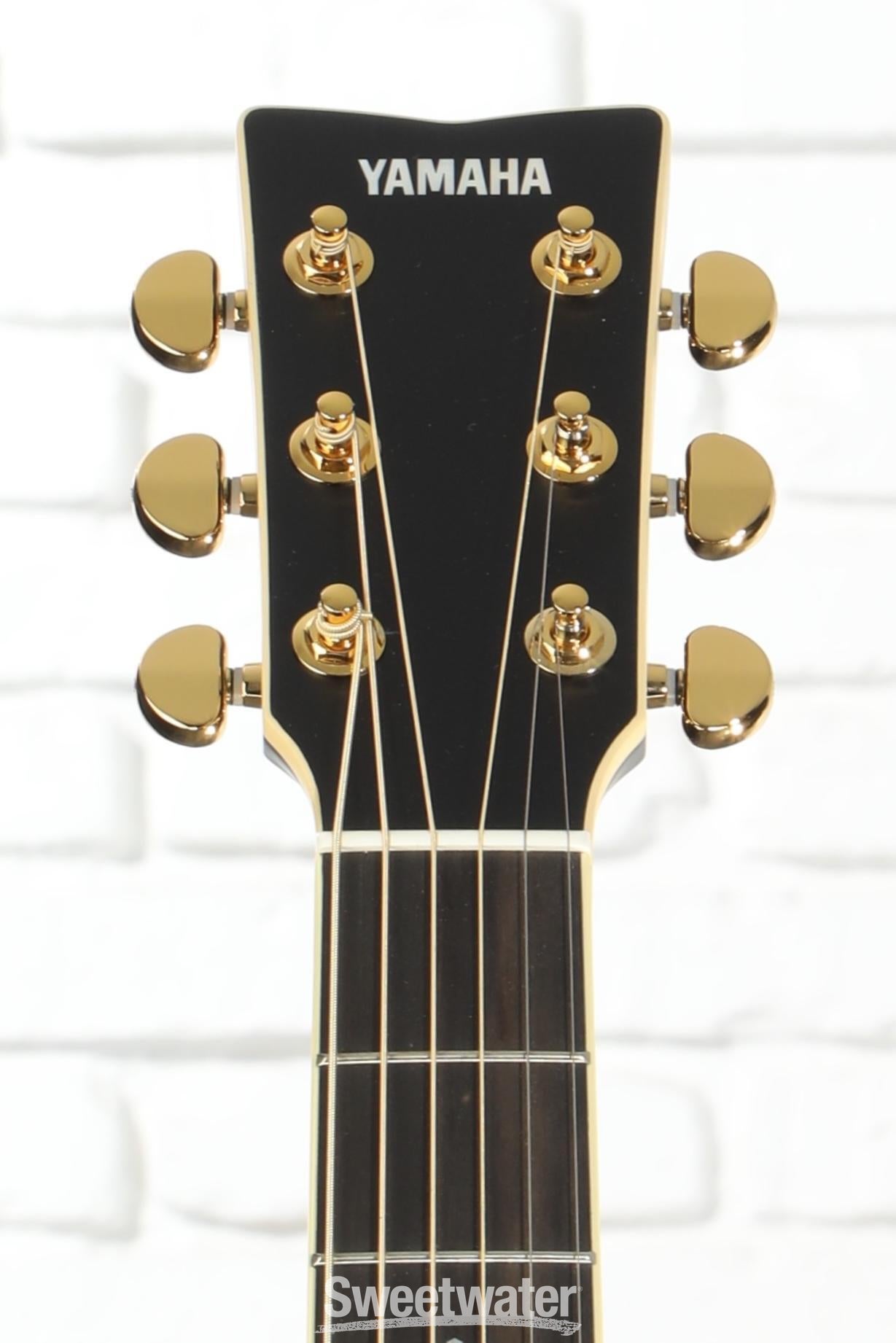 Yamaha LL16D ARE Original Jumbo Acoustic-electric Guitar - Black