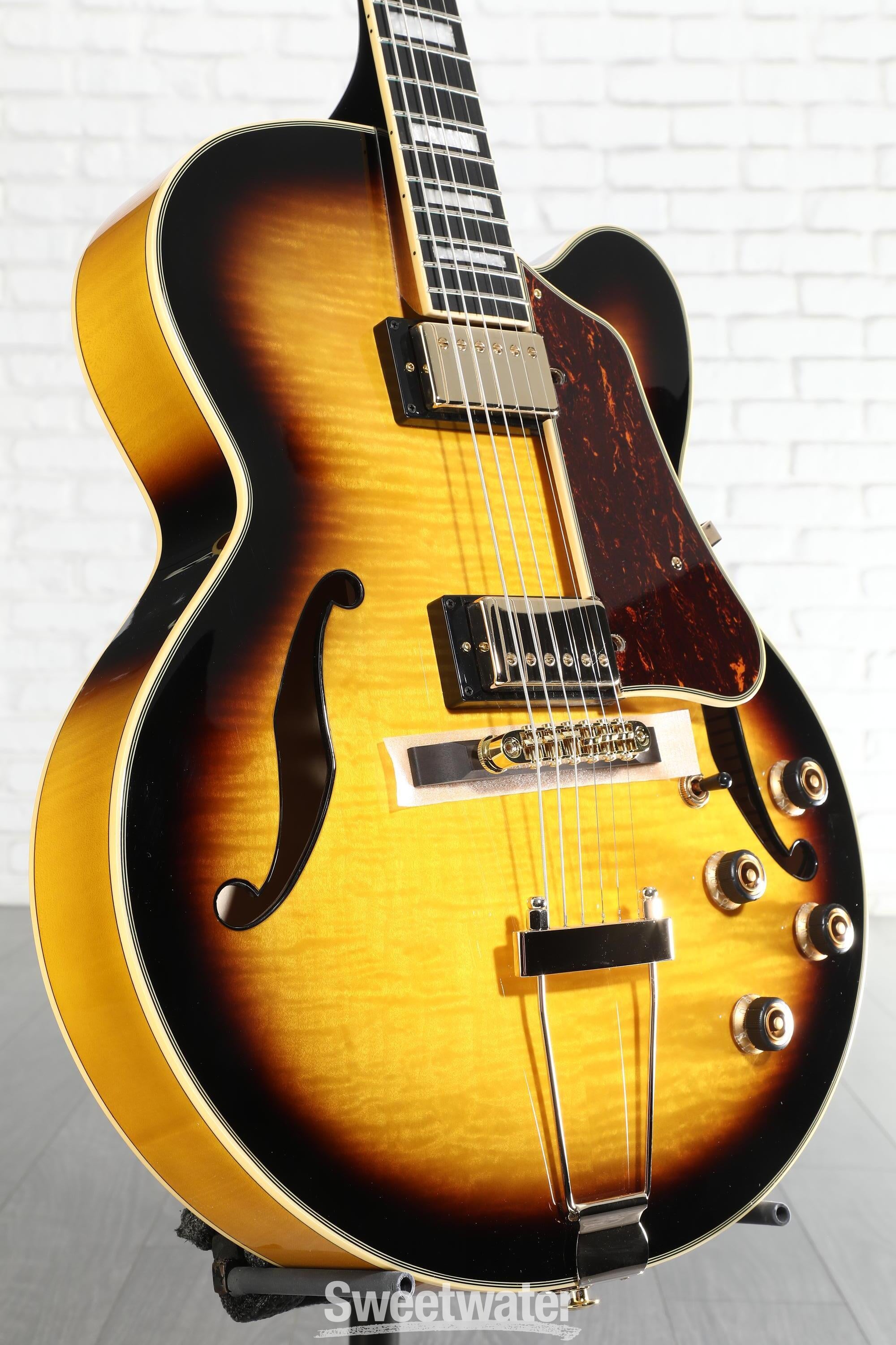 Ibanez Artcore Expressionist AF95FM - Antique Yellow Sunburst