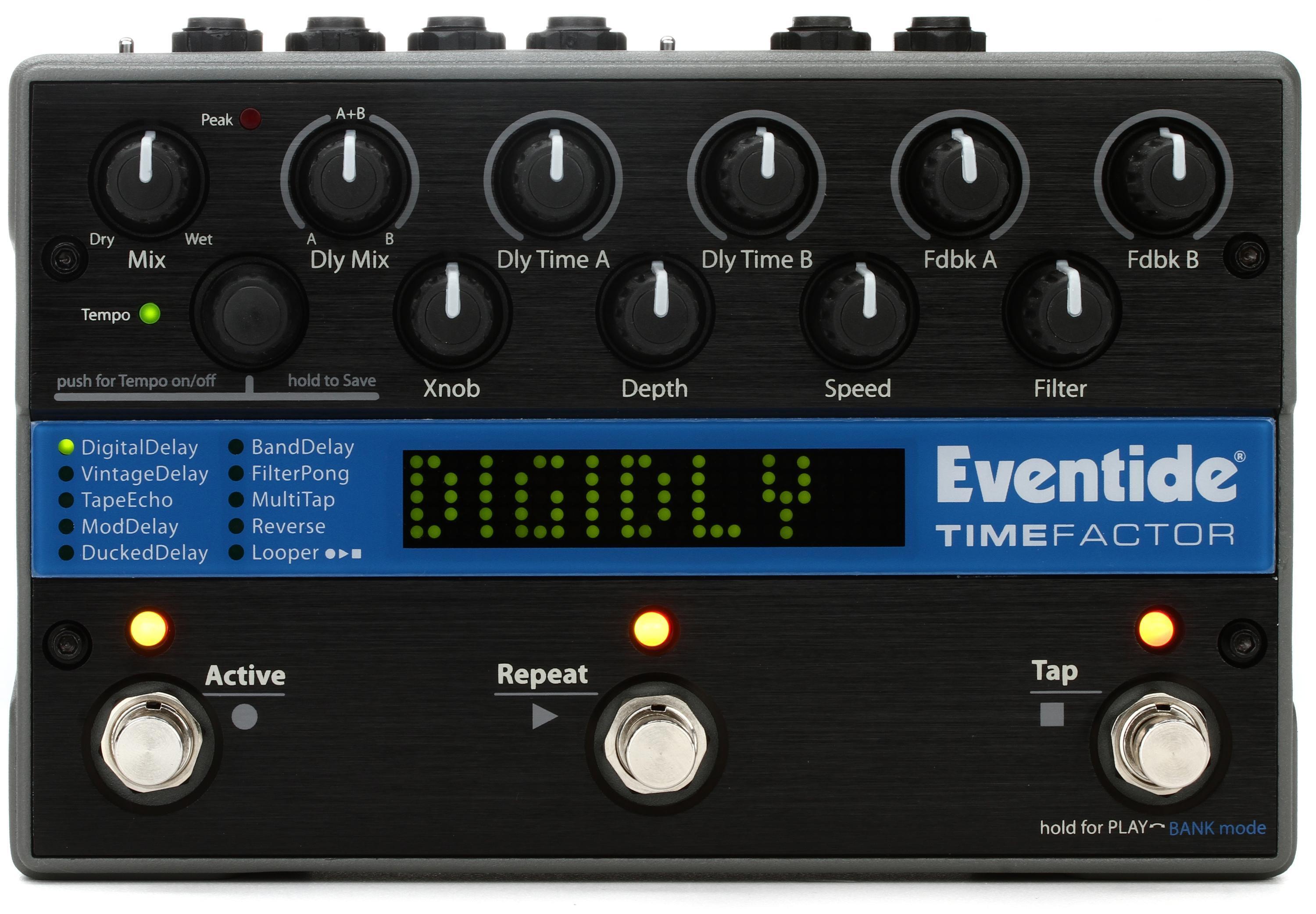 Eventide TimeFactor Delay Effect Pedal | Sweetwater