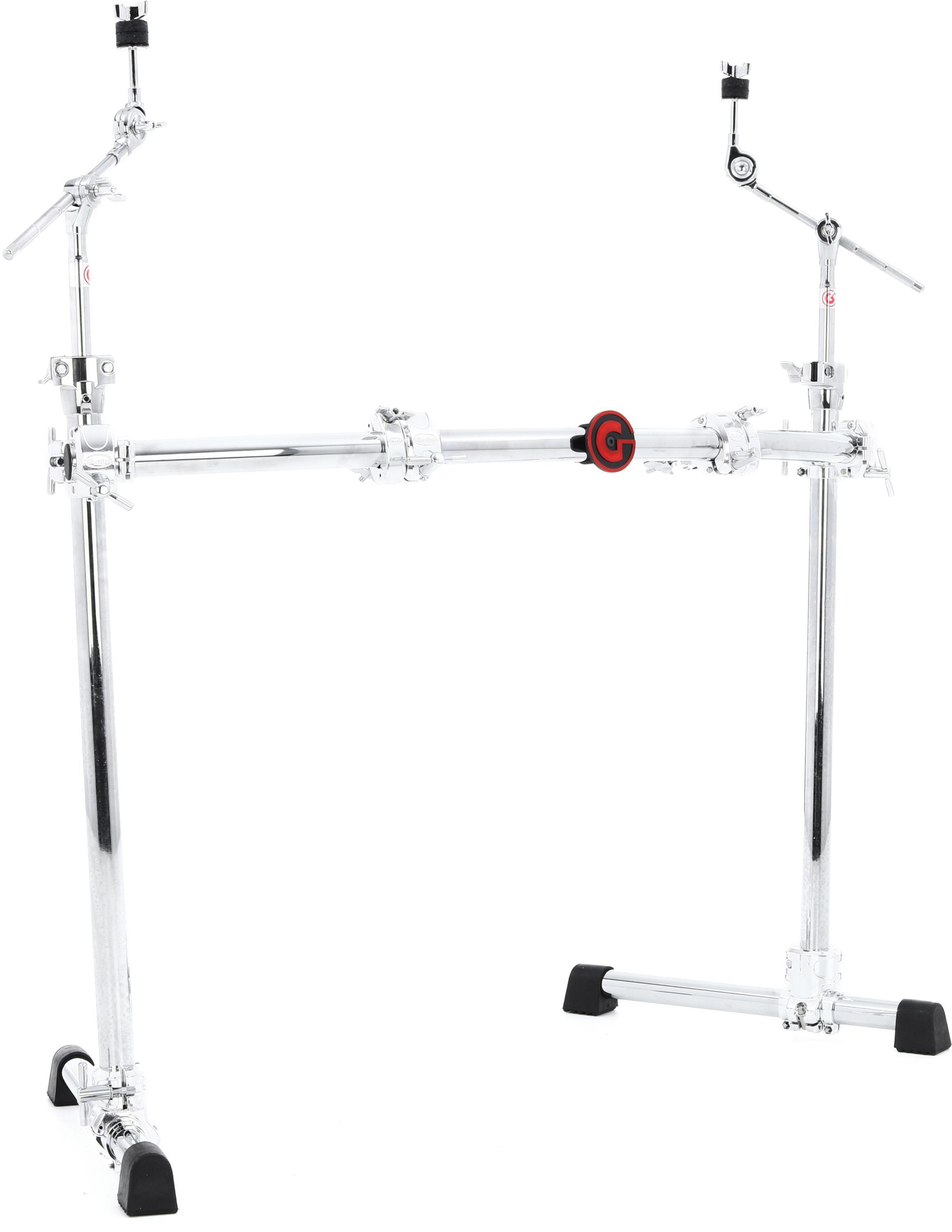 Gibraltar GCS-450C 3-Sided Drum Rack Pack with Chrome Clamps