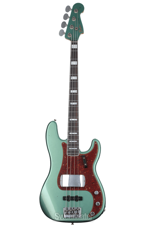 Fender Custom Shop Limited-edition P Bass Special Journeyman Relic - Aged  Sherwood Green Metallic