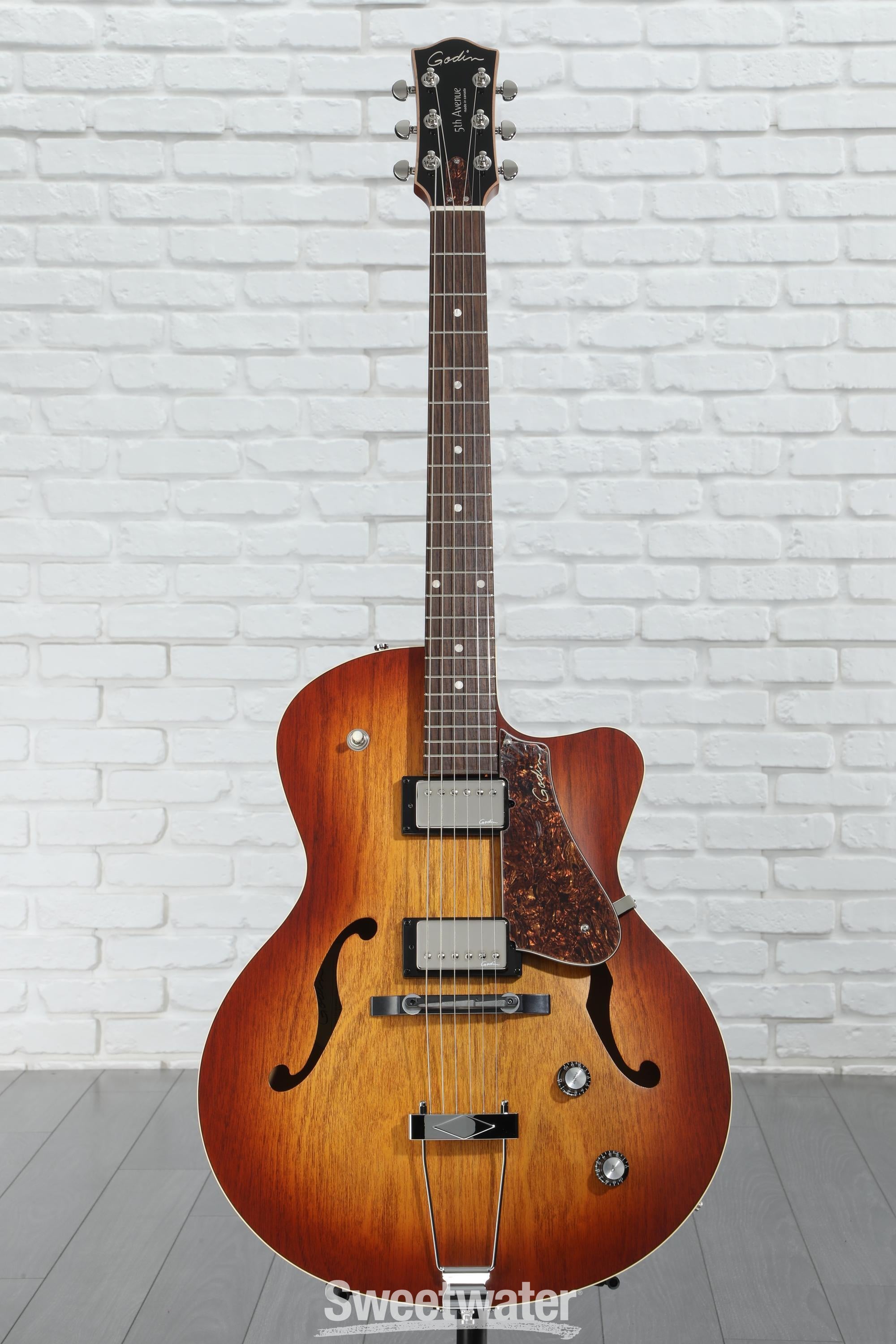 Godin 5th Avenue CW Kingpin II HB Hollowbody Electric Guitar