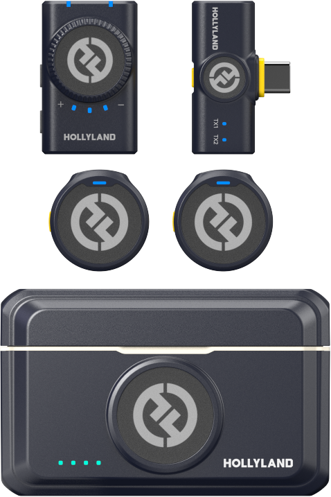Hollyland Lark M2S Mini Combo Wireless System | Sweetwater