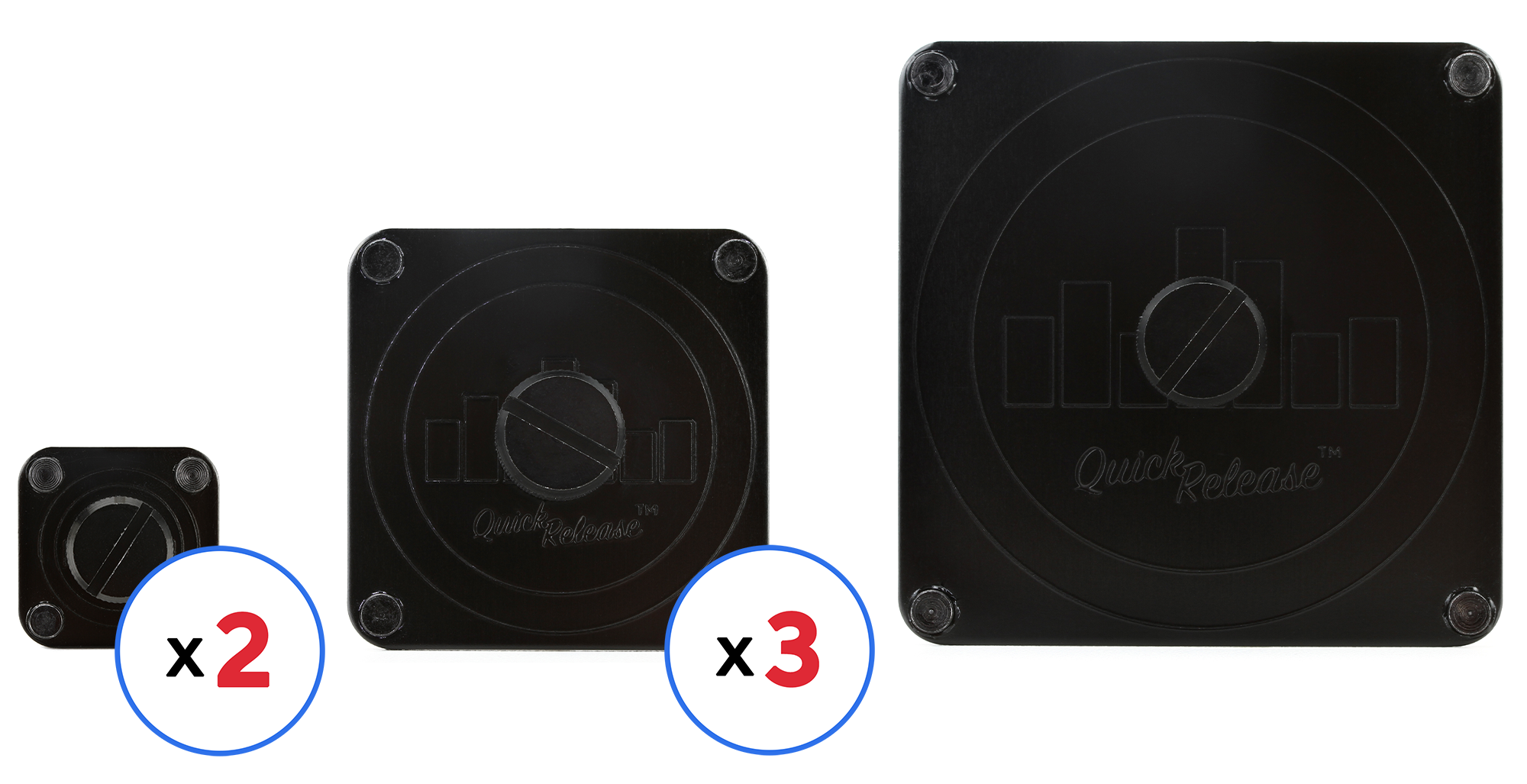 Photo of Temple Audio Quick Release Pedal Plate - Variety Pack