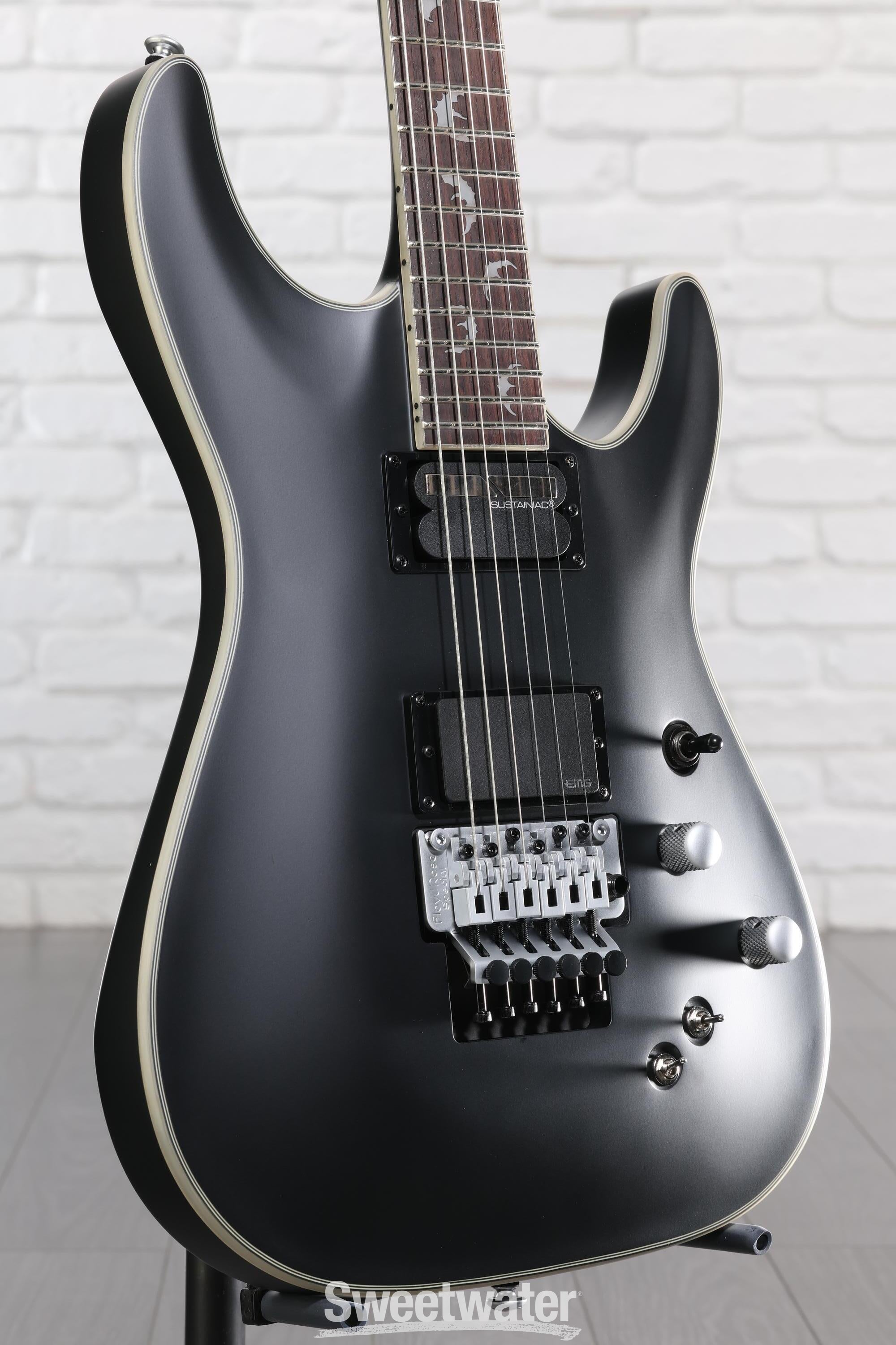 Schecter Damien Platinum 6 FR-S Electric Guitar - Satin Black