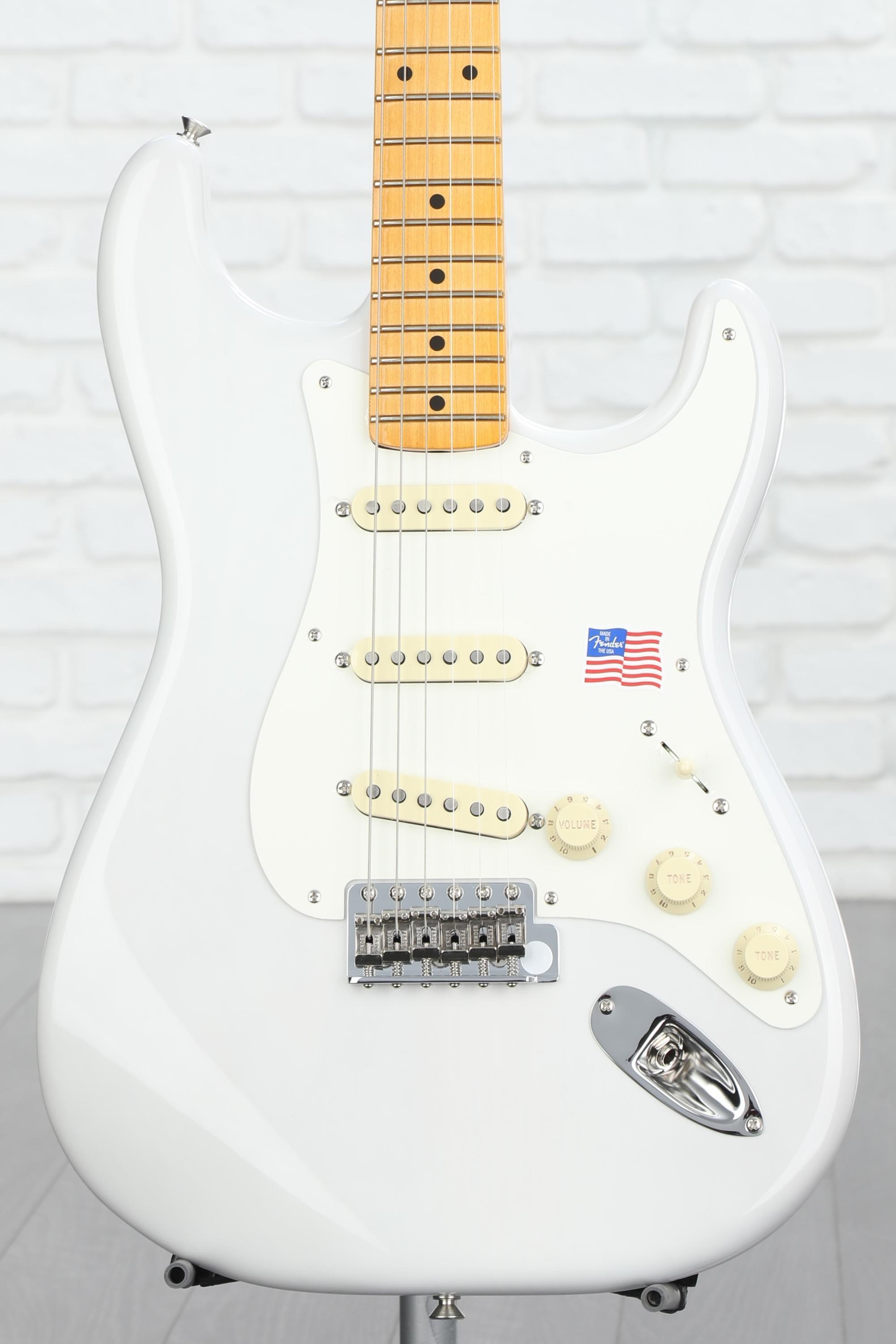 Fender Eric Johnson Stratocaster - White Blonde With Maple Fingerboard 