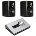 Photo of Universal Audio Apollo x4 G2 Essentials+ 12x18 Thunderbolt Audio Interface and JBL 308P MkII 8" Studio Monitors Bundle