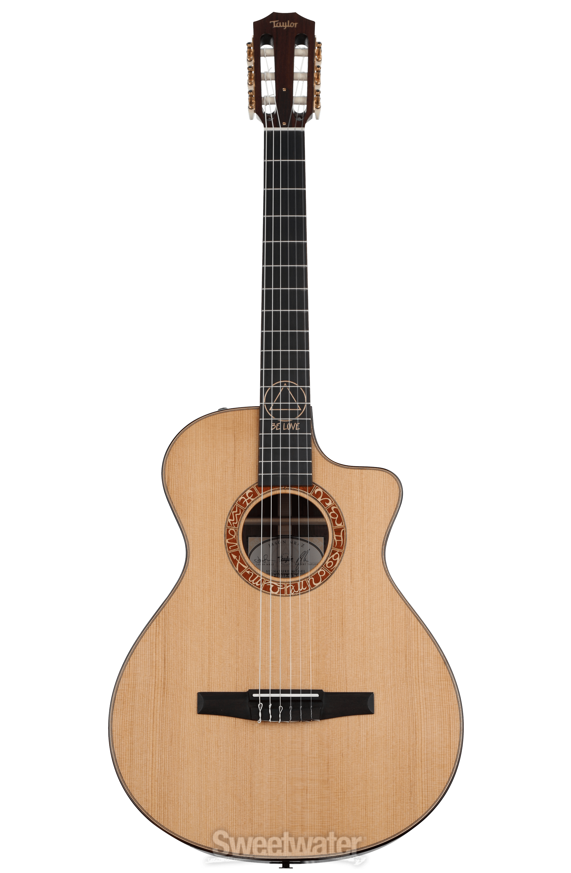 Taylor Jason Mraz Signature - Natural Red Cedar | Sweetwater