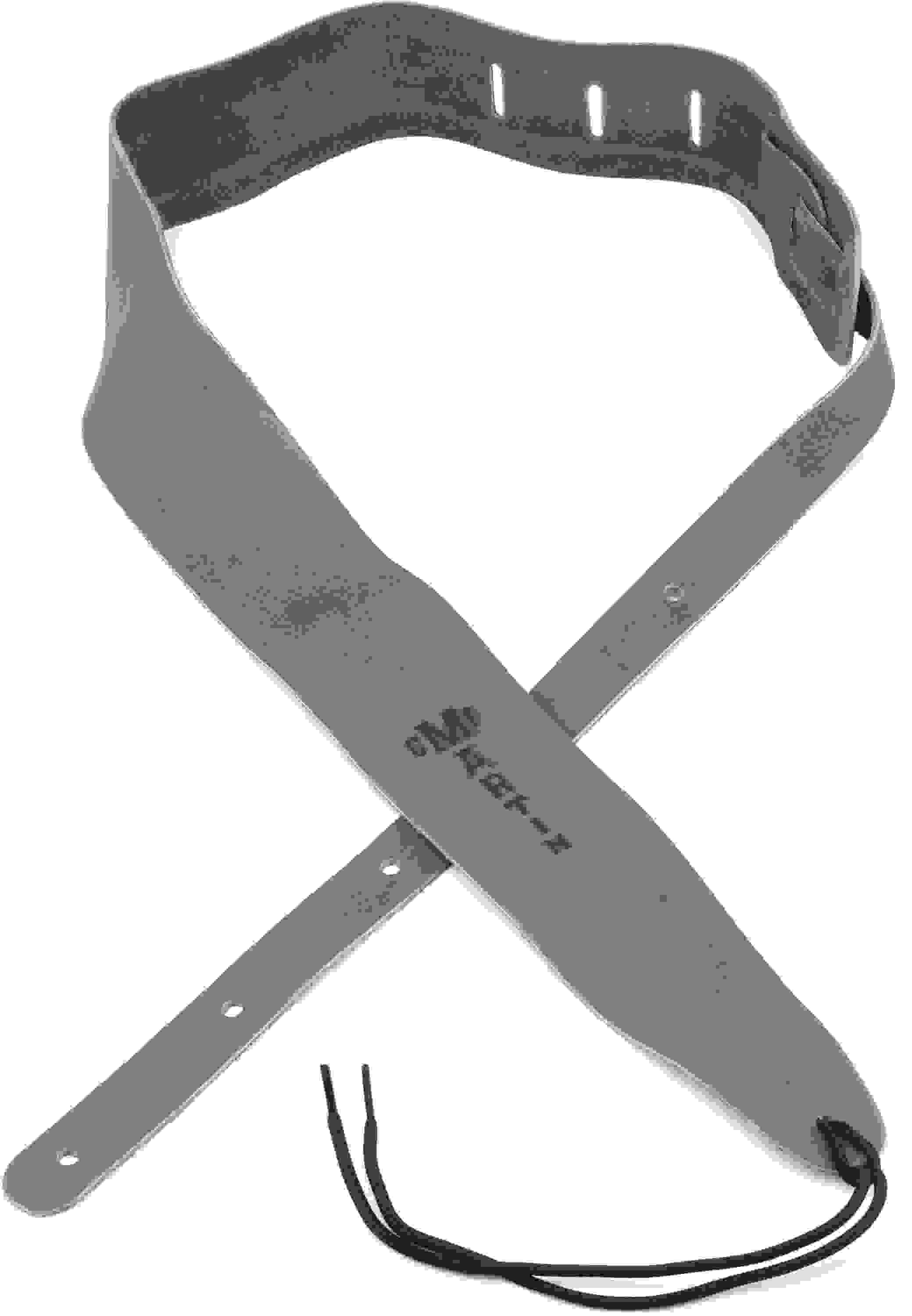 Martin Reversible Roughout Leather Guitar Strap - Grayburst