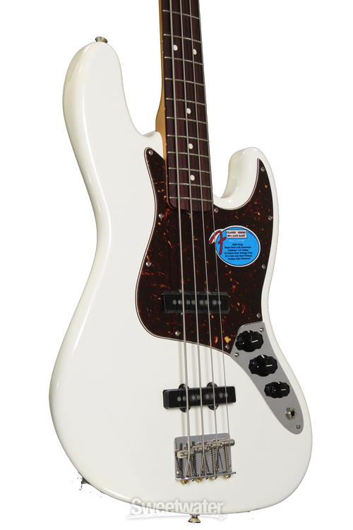 Fender Jazz Bass ホワイト Fender Standard Jazz Bass - Arctic White with Maple Fingerboard