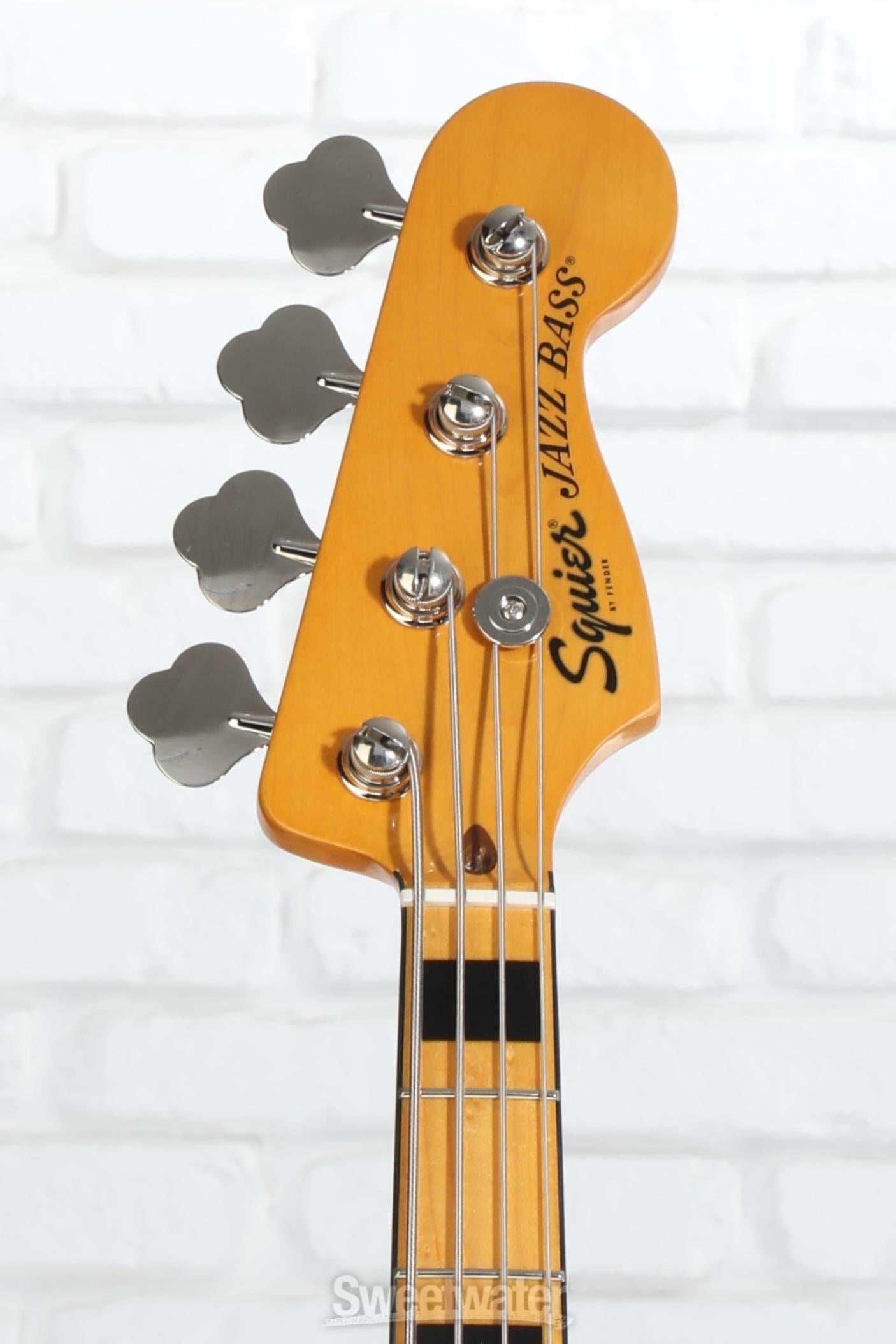 Squier Classic Vibe '70s Jazz Bass - Natural | Sweetwater