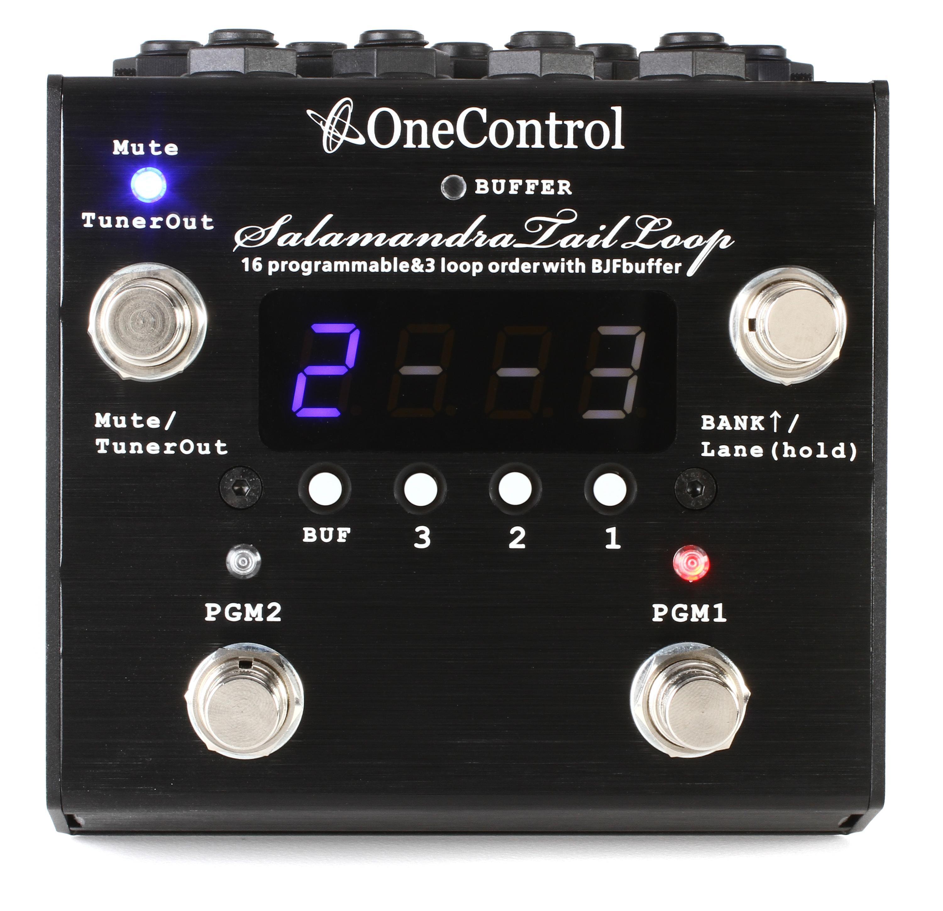 One Control Salamandra Tail Loop Effects Switching System