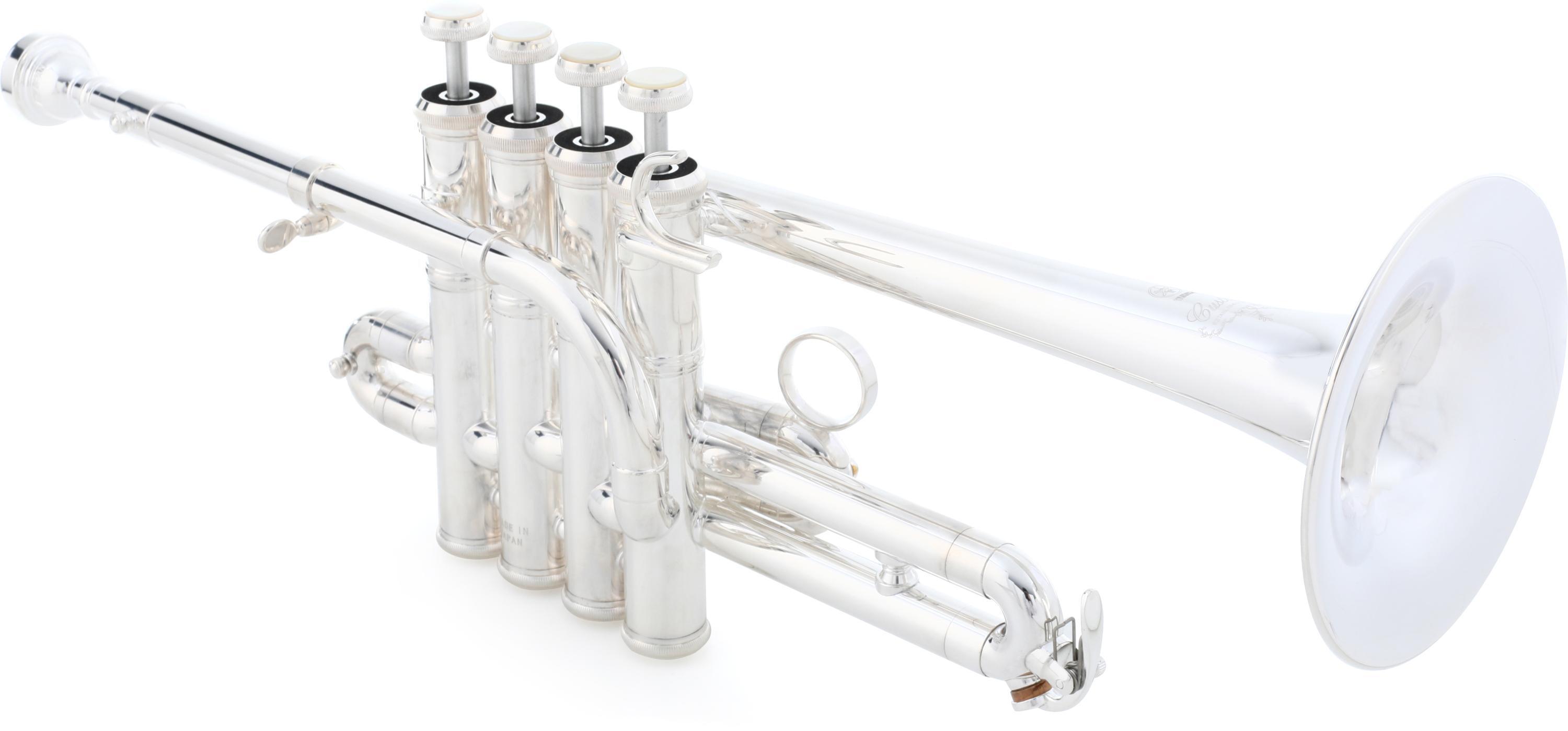 Yamaha YTR9835 Professional Bb/A 4valve Piccolo Trumpet Silver