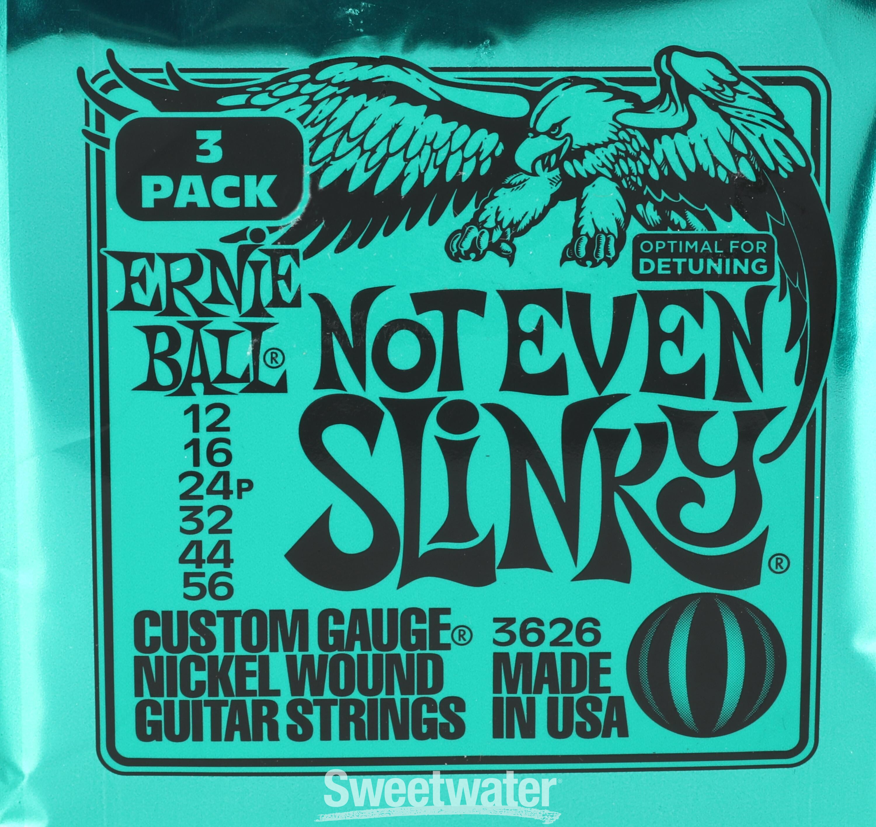 Ernie ball deals not so slinky