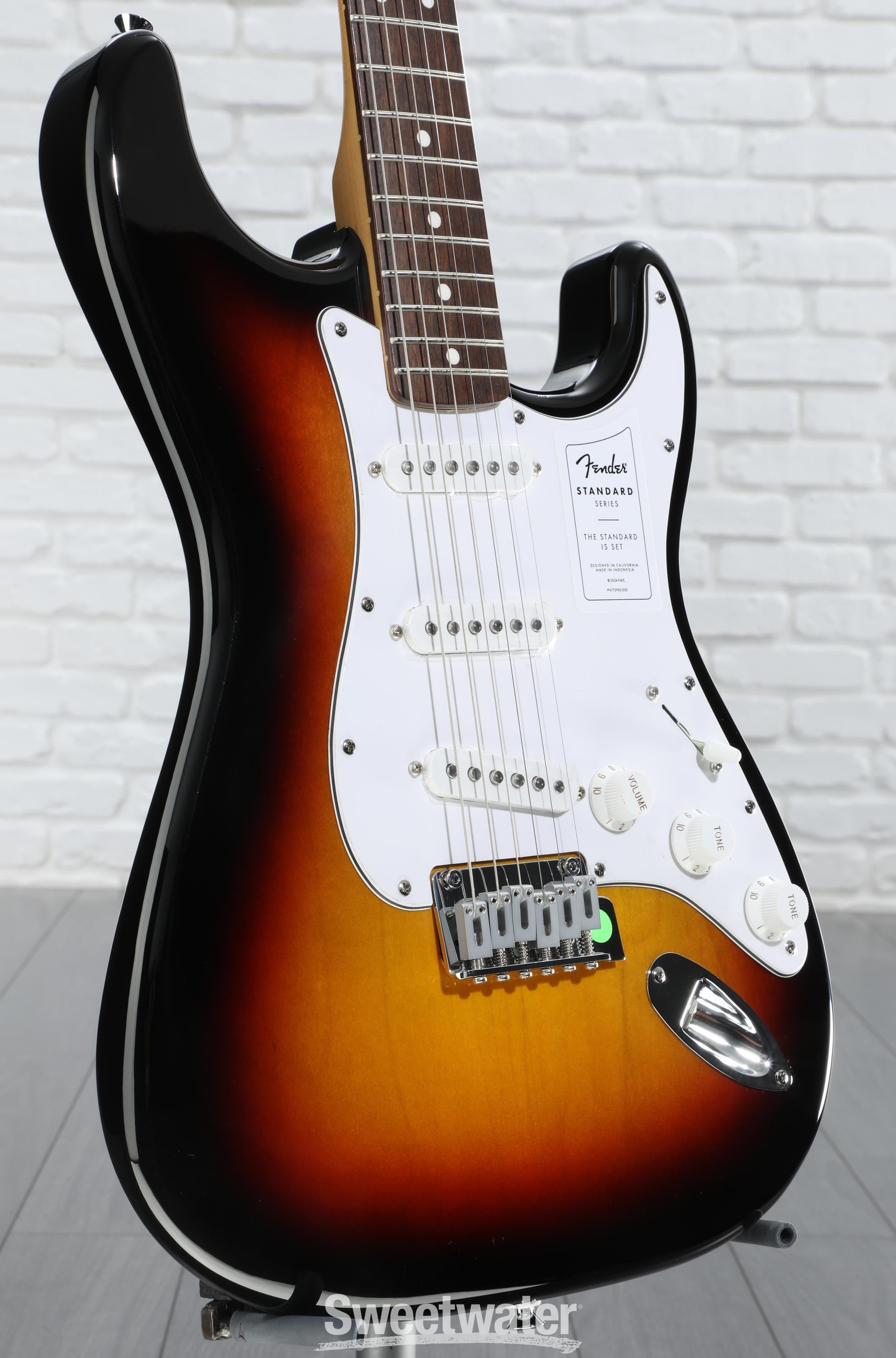 Fender Standard Stratocaster Electric Guitar - 3-color Sunburst