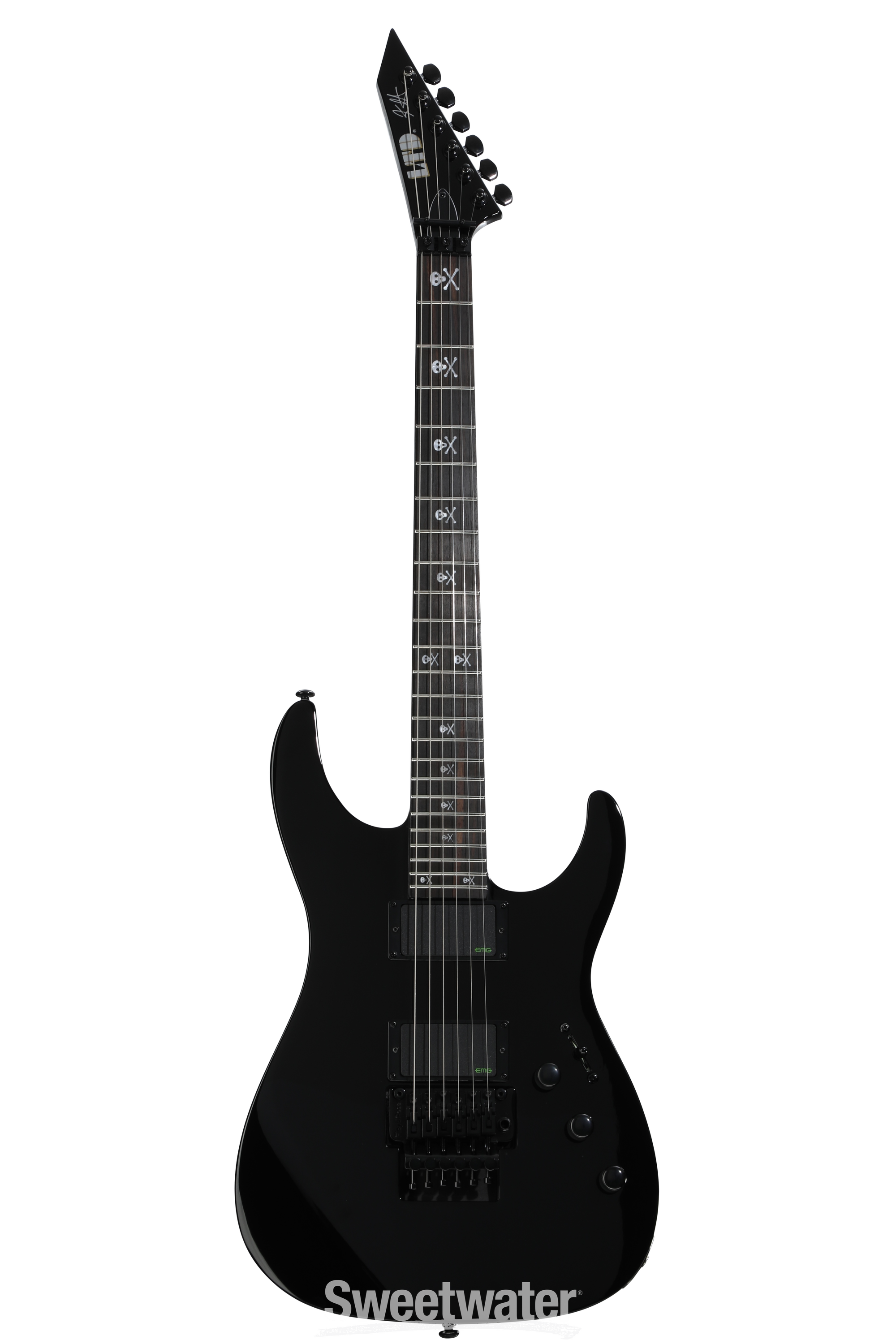 ESP LTD Kirk Hammett Signature KH-602 - Black | Sweetwater