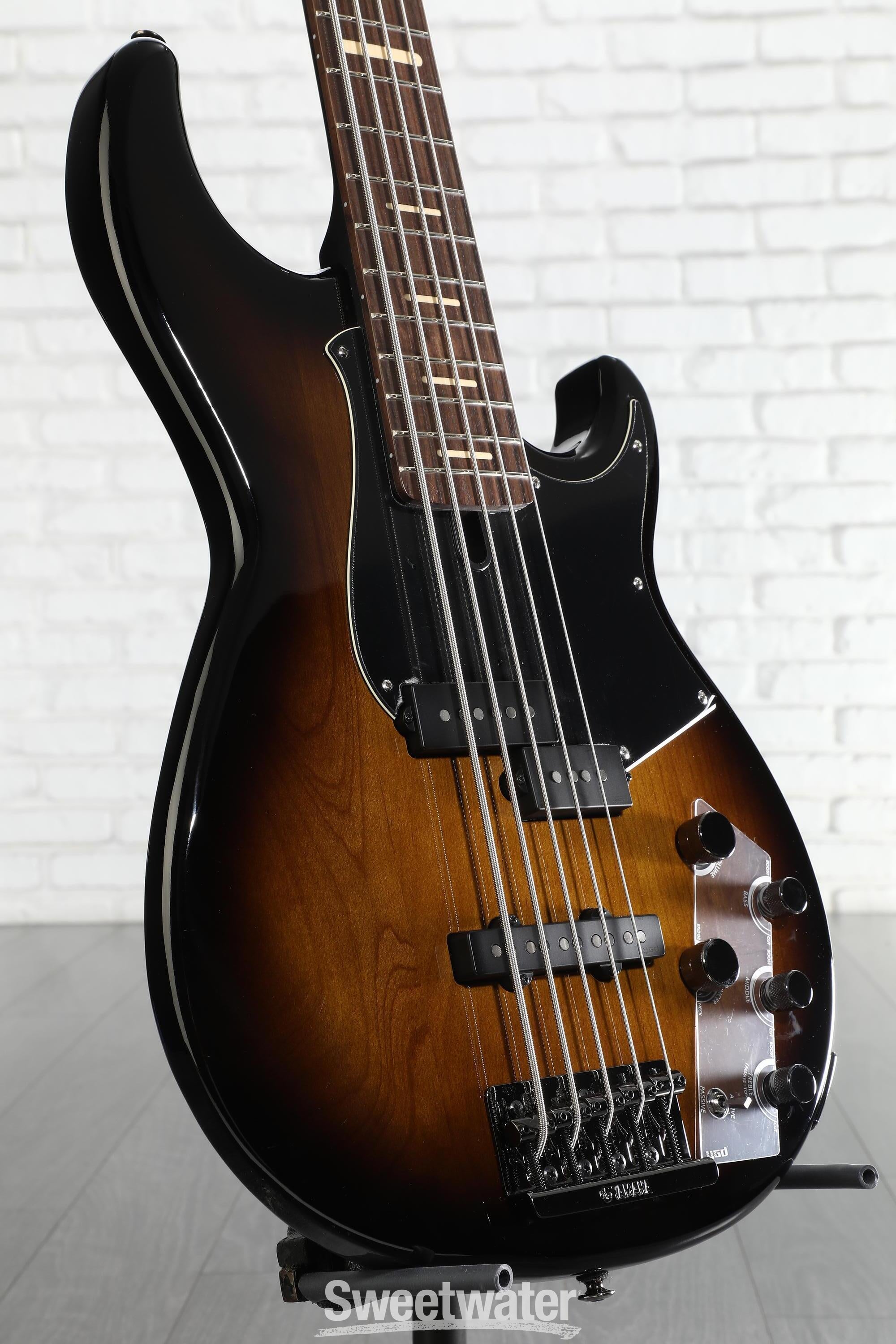 Yamaha BB735A 5-string Bass Guitar - Dark Coffee Sunburst Reviews