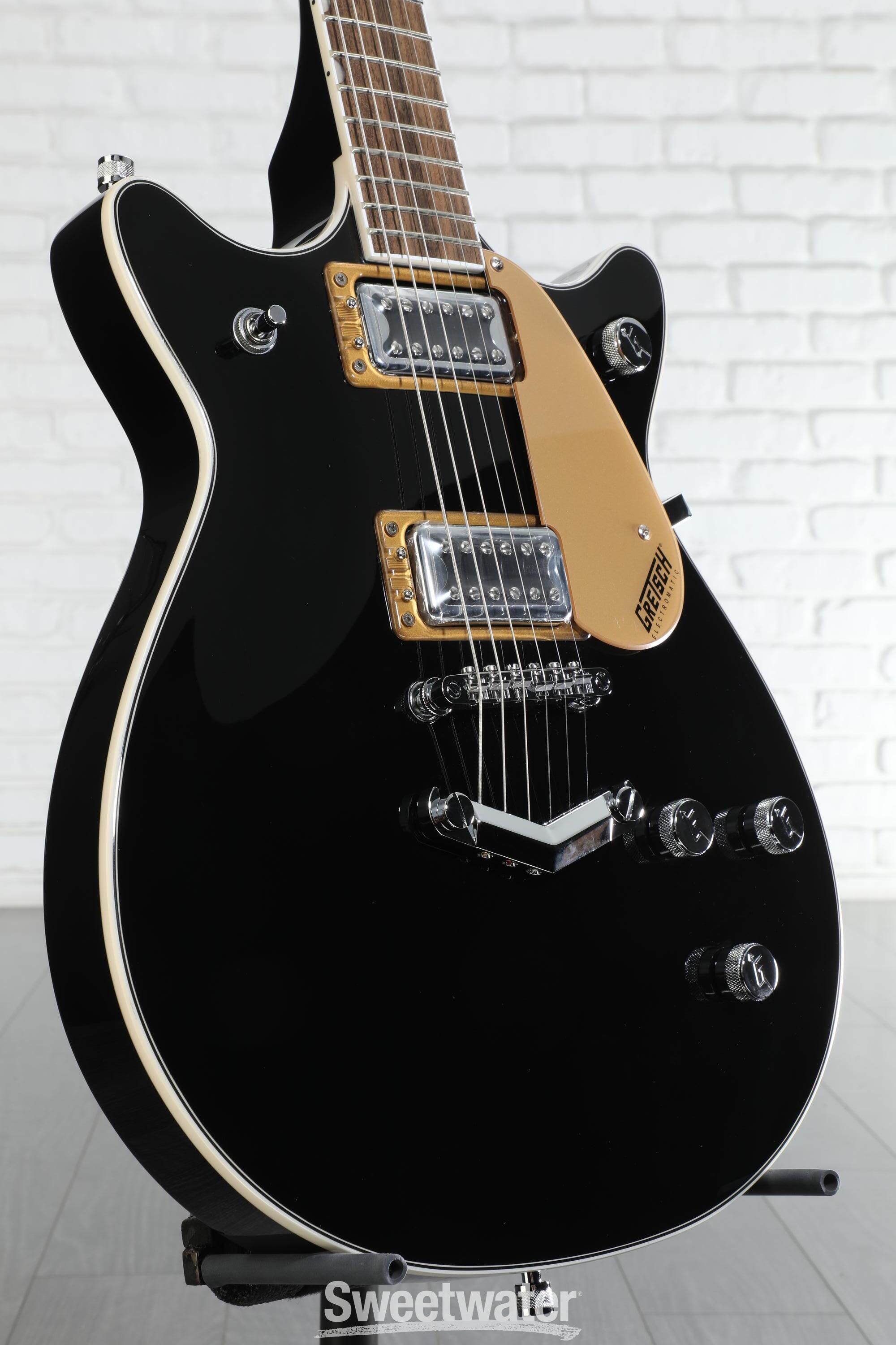 Gretsch G5222 Electromatic Double Jet BT Electric Guitar - Black