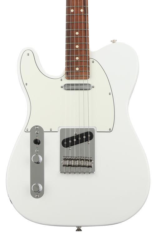 ギター Fender Player Series Telecaster Fender Player Telecaster Left-handed - Polar White with Pau Ferro