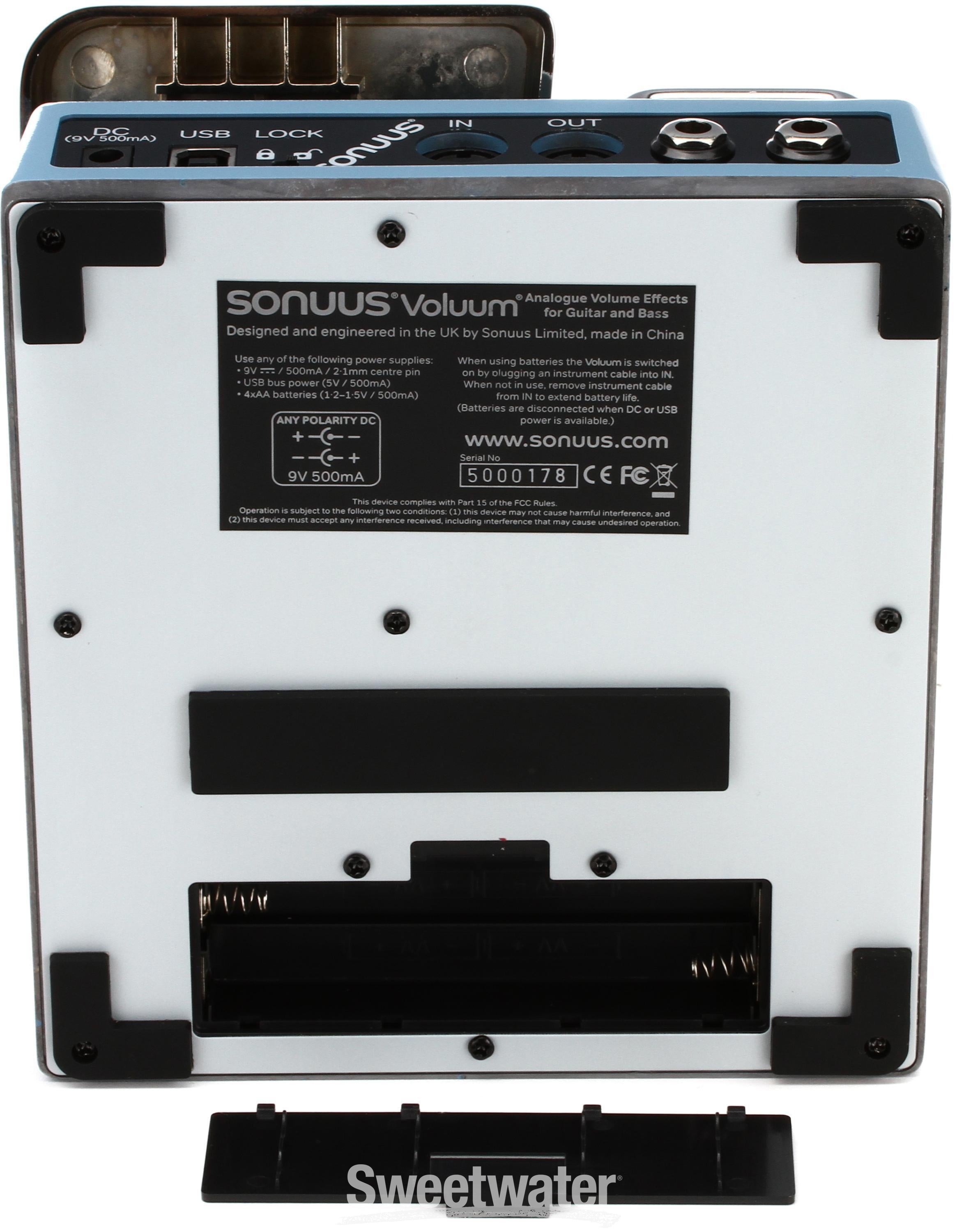 sonuus Voluum Volume and Multi-effects Pedal | Sweetwater