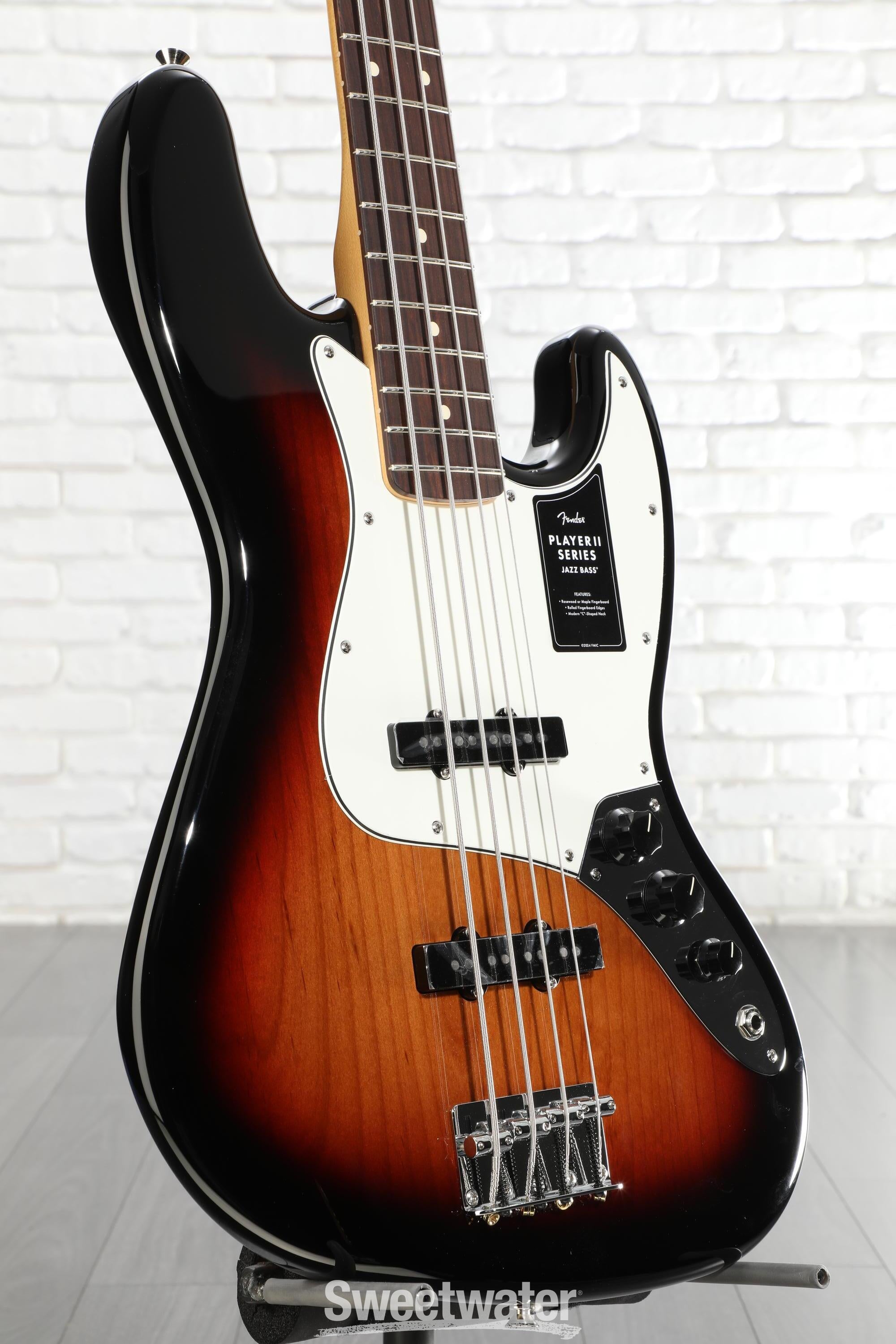 Fender Player II Jazz Bass - 3-color Sunburst with Rosewood