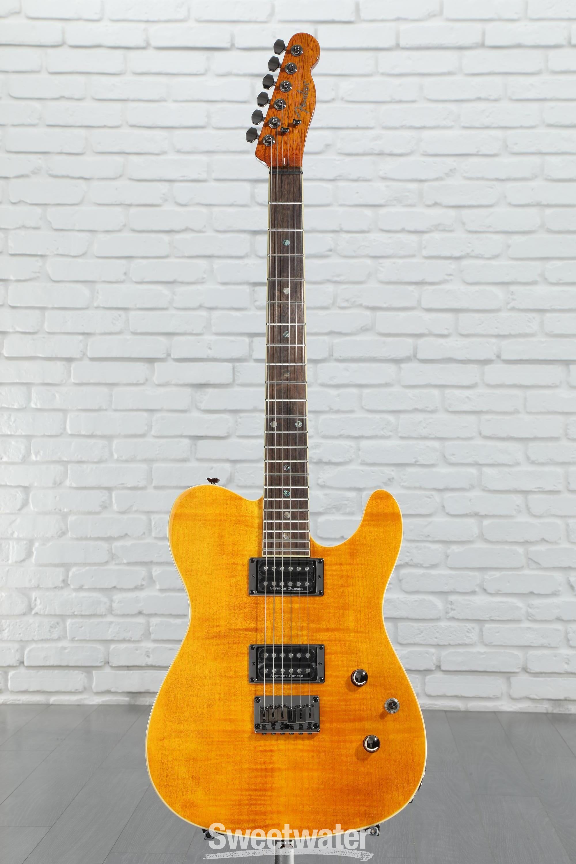 Fender Special Edition Custom Telecaster FMT HH - Amber