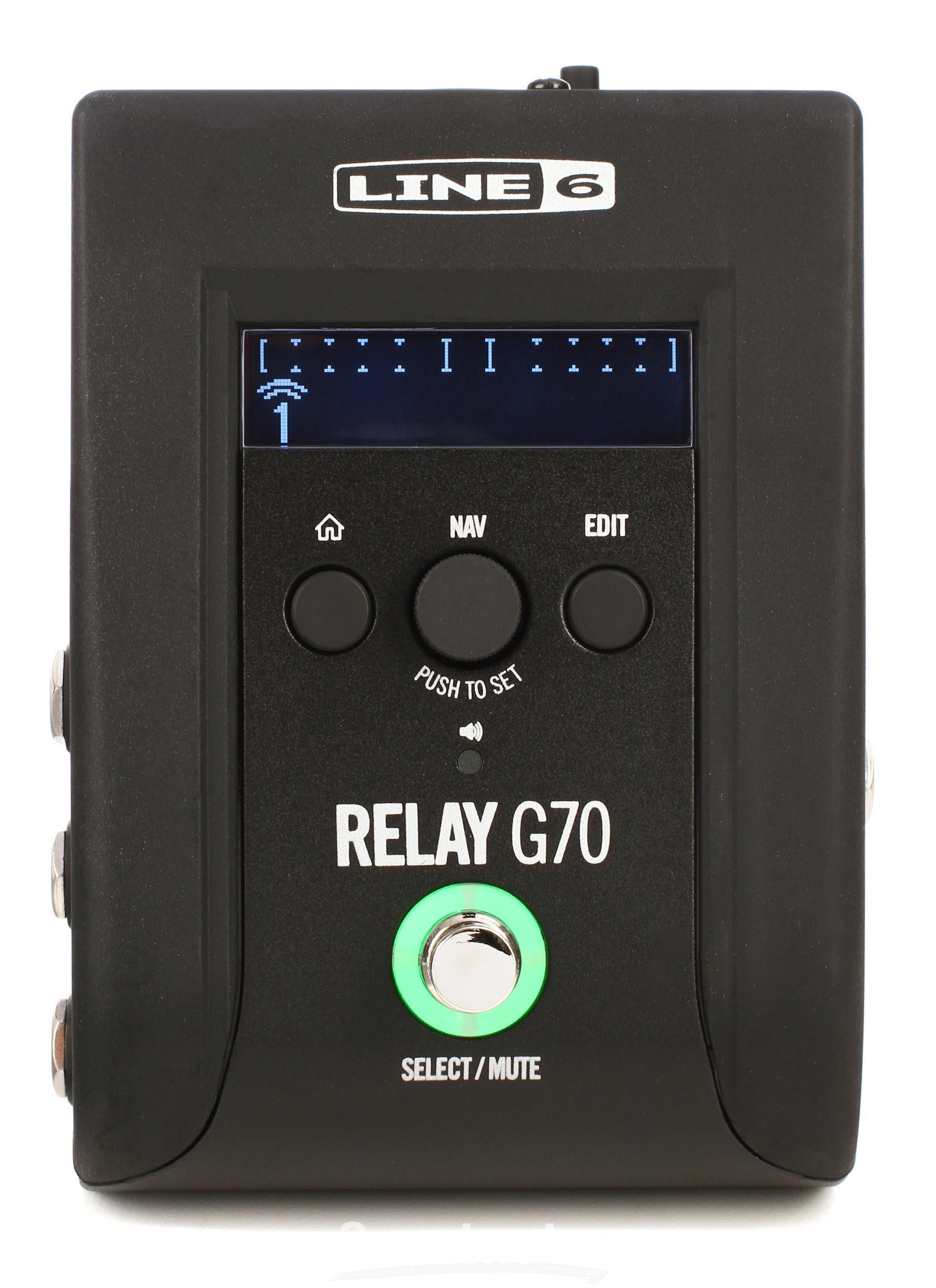Line 6 Relay G70 Digital Wireless Guitar Pedal System Reviews 