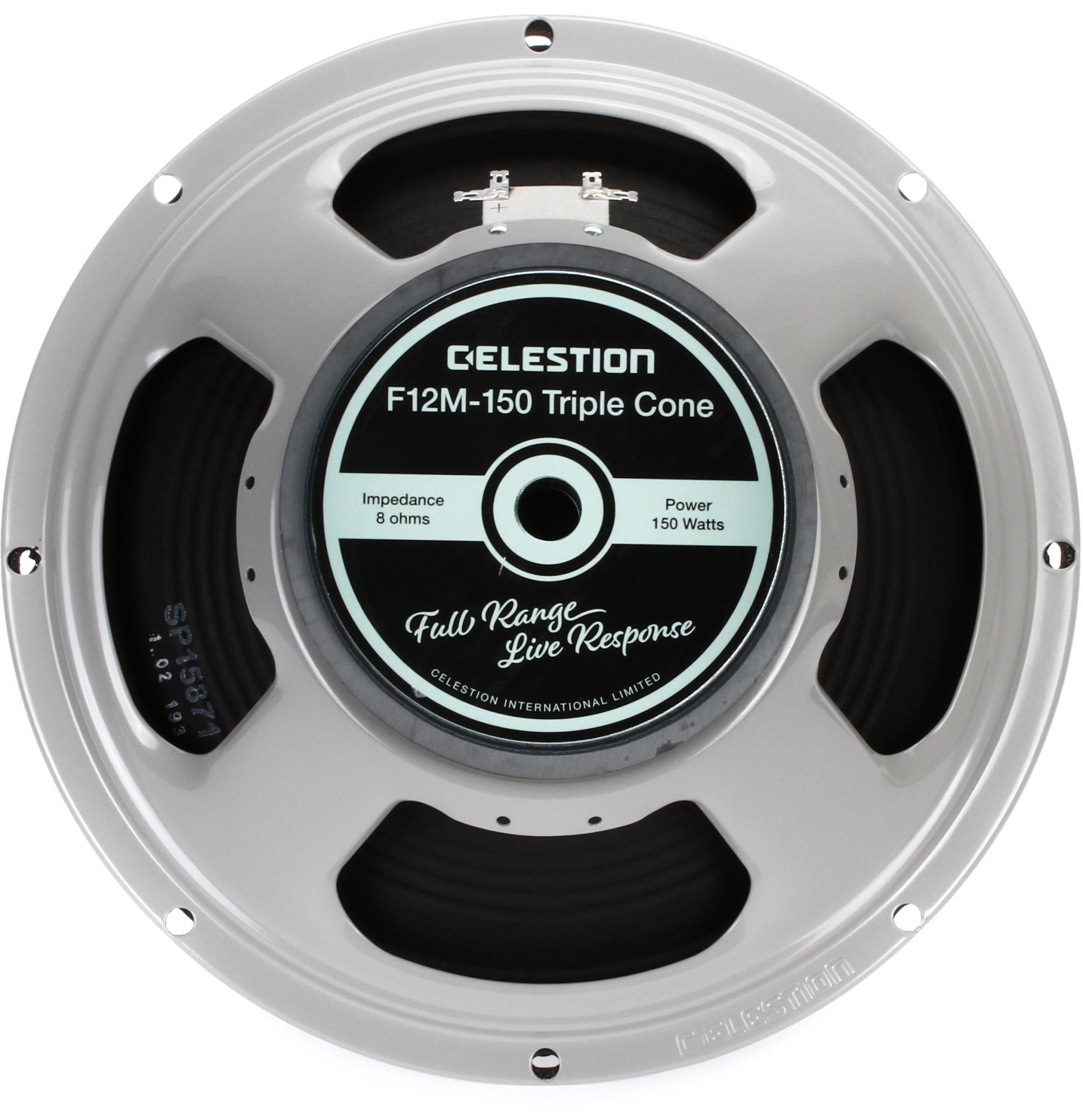 Celestion F12M-150 Triple Cone 12-inch 150-watt Replacement Guitar