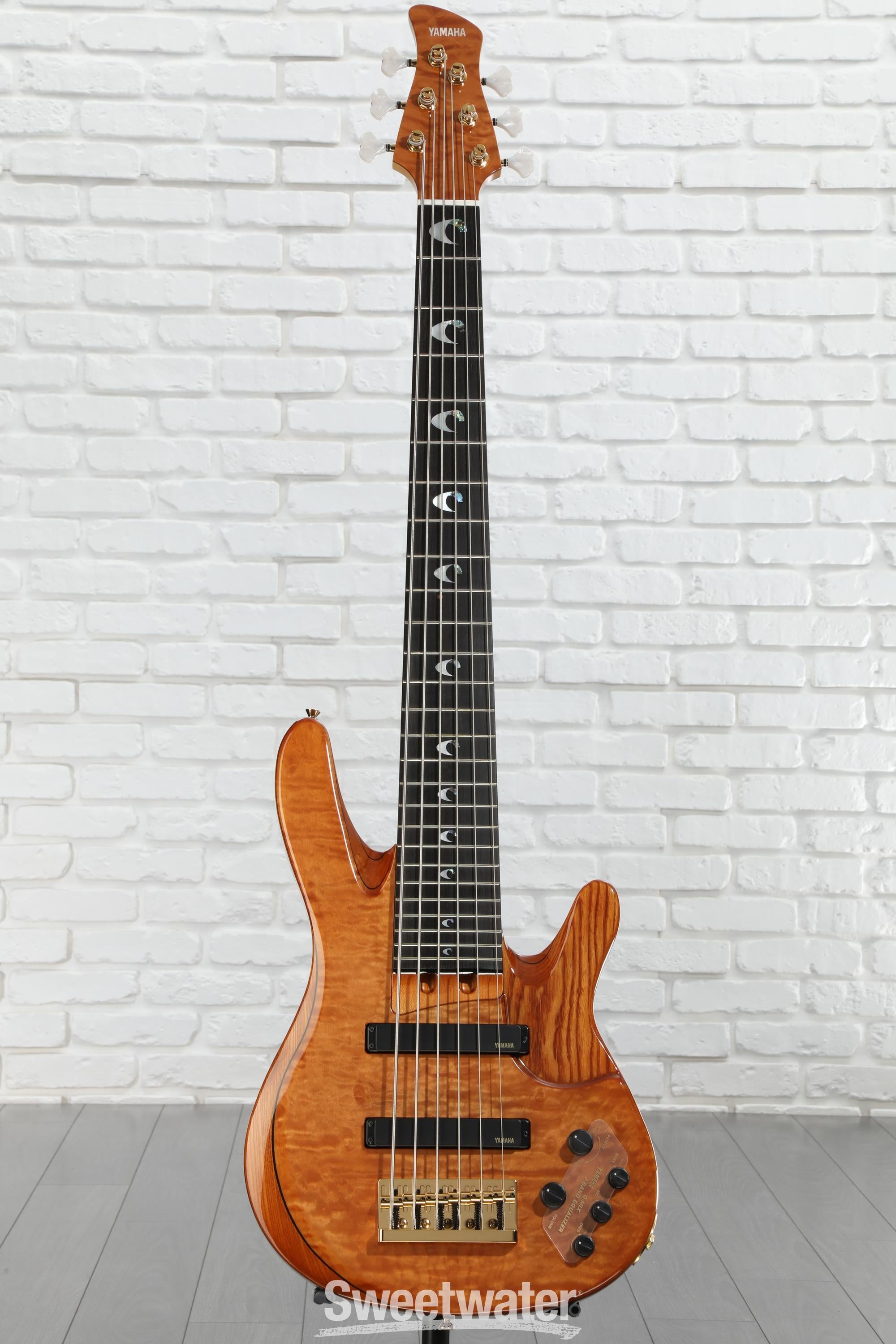 Yamaha John Patitucci TRB Signature Bass Guitar - Amber