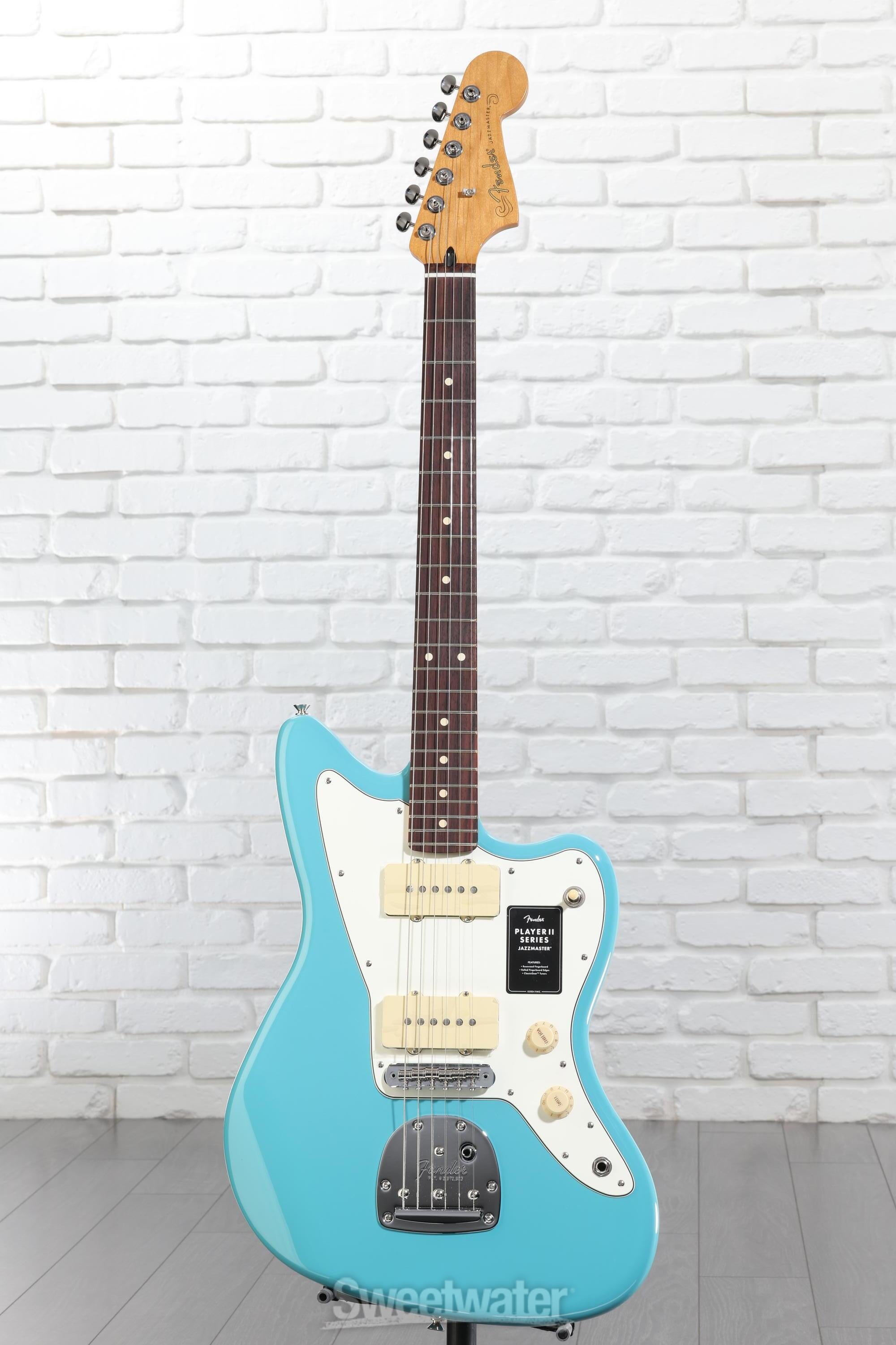 Fender Player II Jazzmaster Electric Guitar - Aquatone Blue