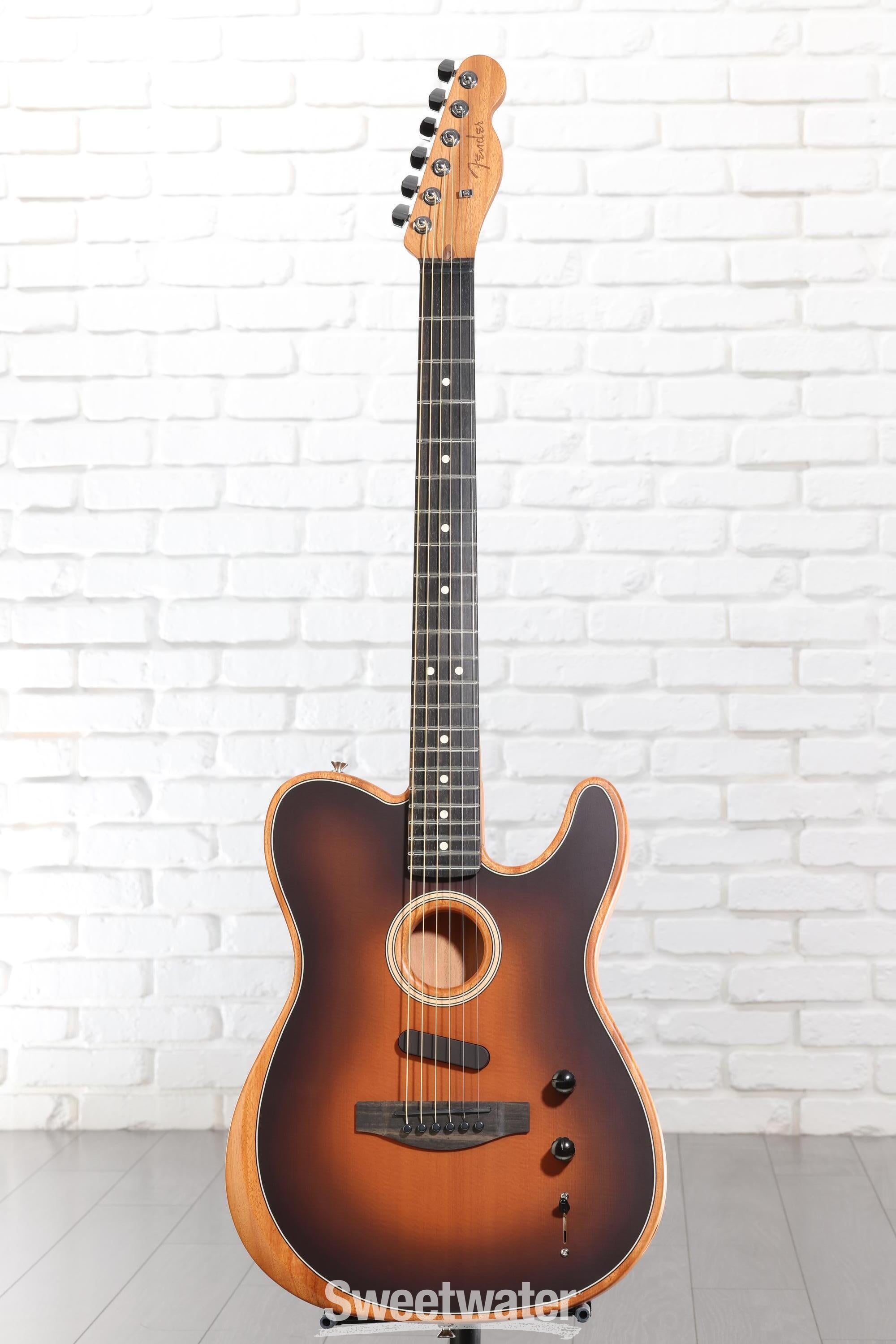 Fender American Acoustasonic Telecaster - Sunburst | Sweetwater