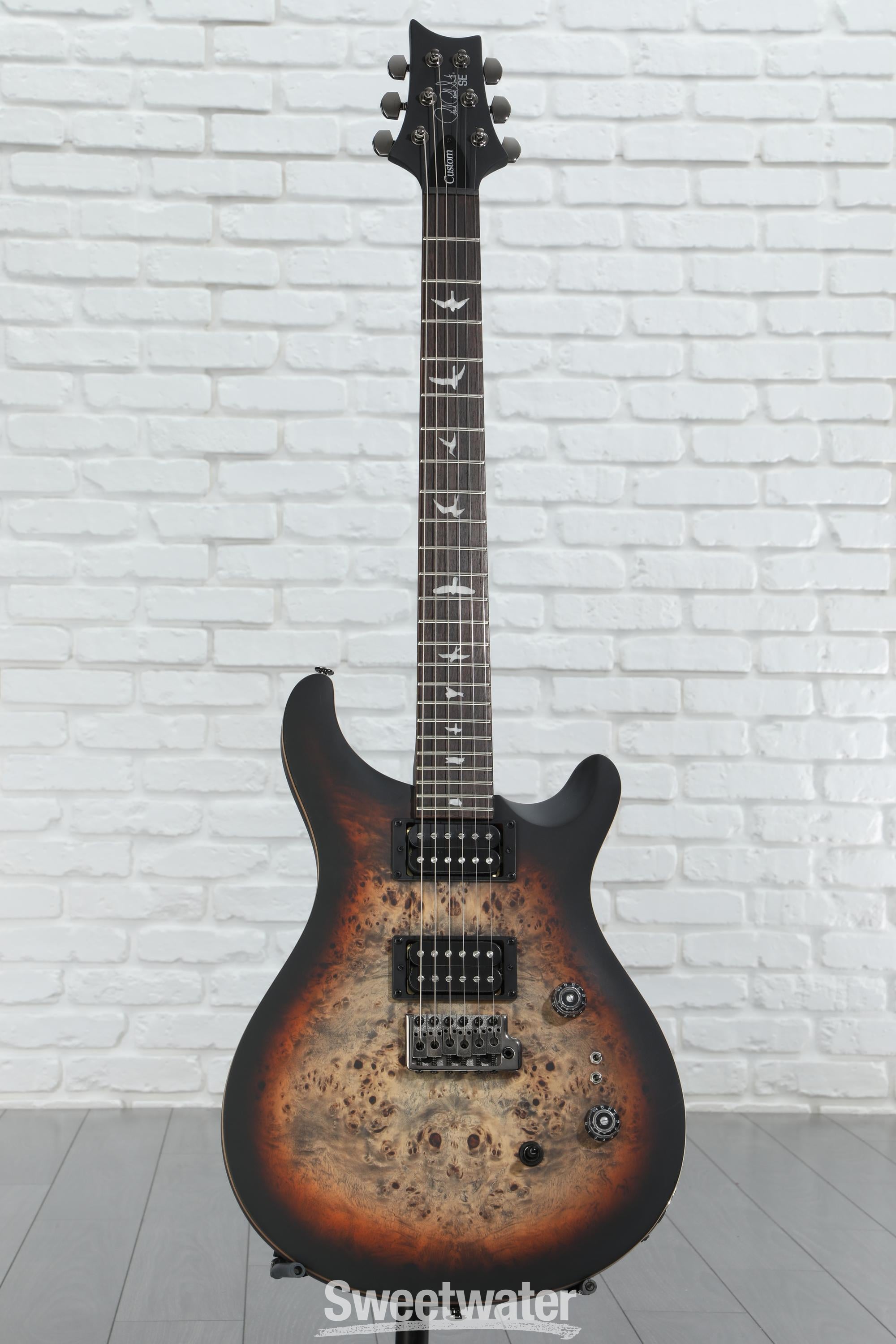 ギター PRS Custom 24-08 10top charcoal burst PRS Custom 24-08 Electric Guitar - Charcoal Burst 10-Top
