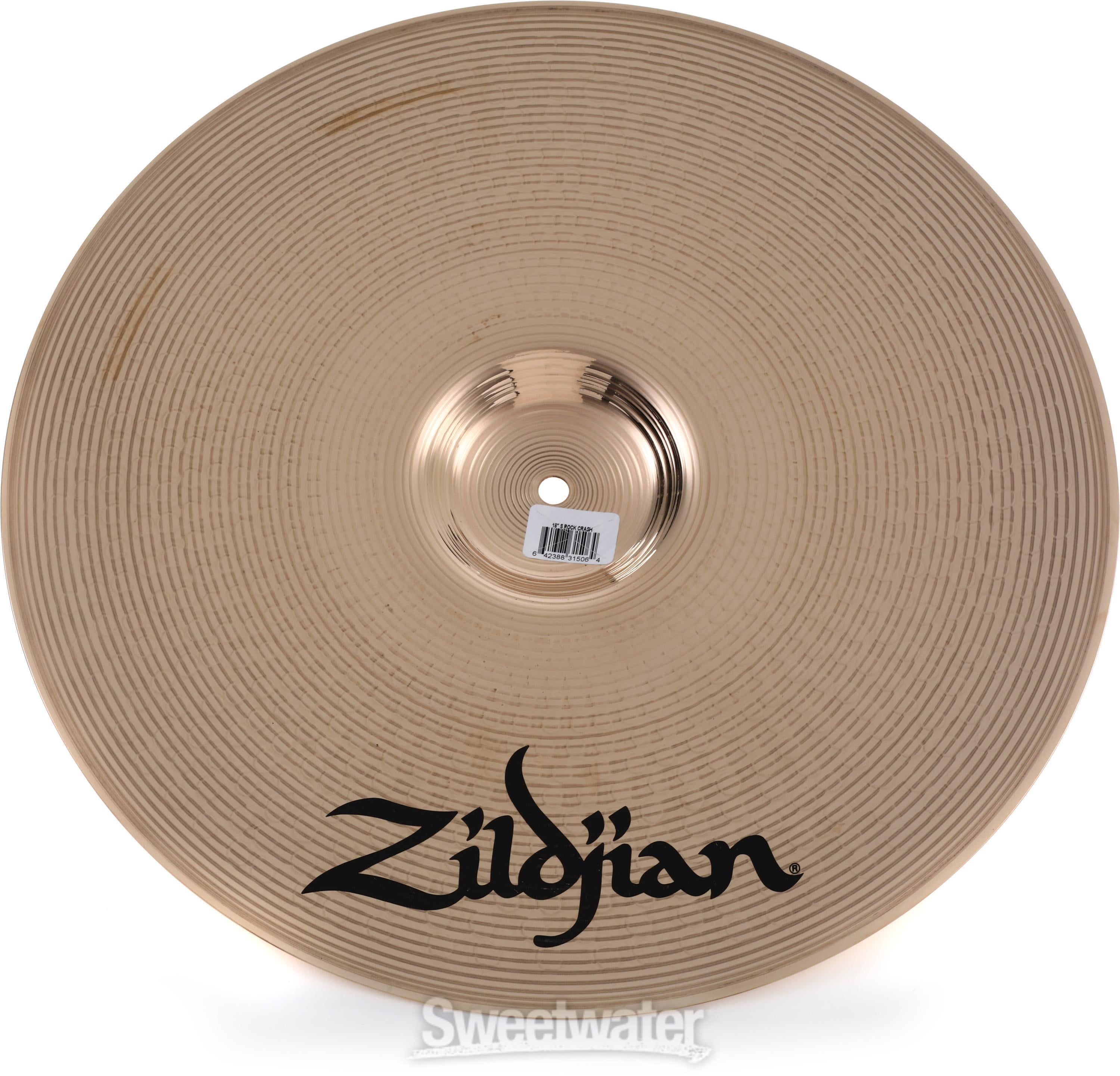 Zildjian 18 inch S Series Rock Crash Cymbal | Sweetwater