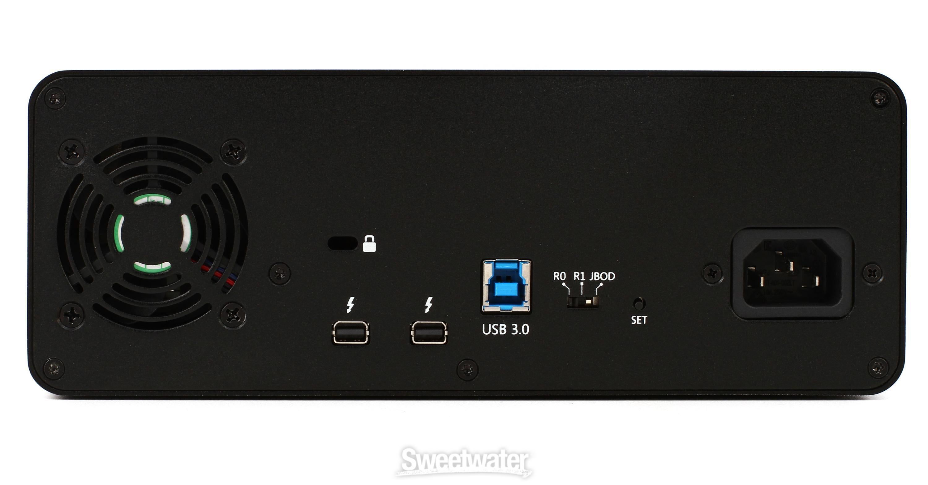 Glyph StudioRAID Thunderbolt 2 - 20TB Desktop Hard Drive | Sweetwater