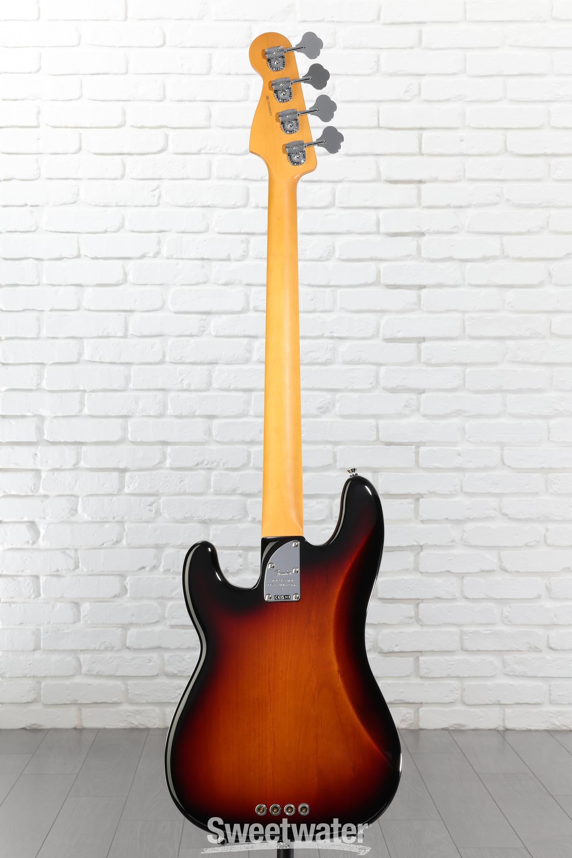 Fender American Professional II Precision Bass Guitar - 3-color