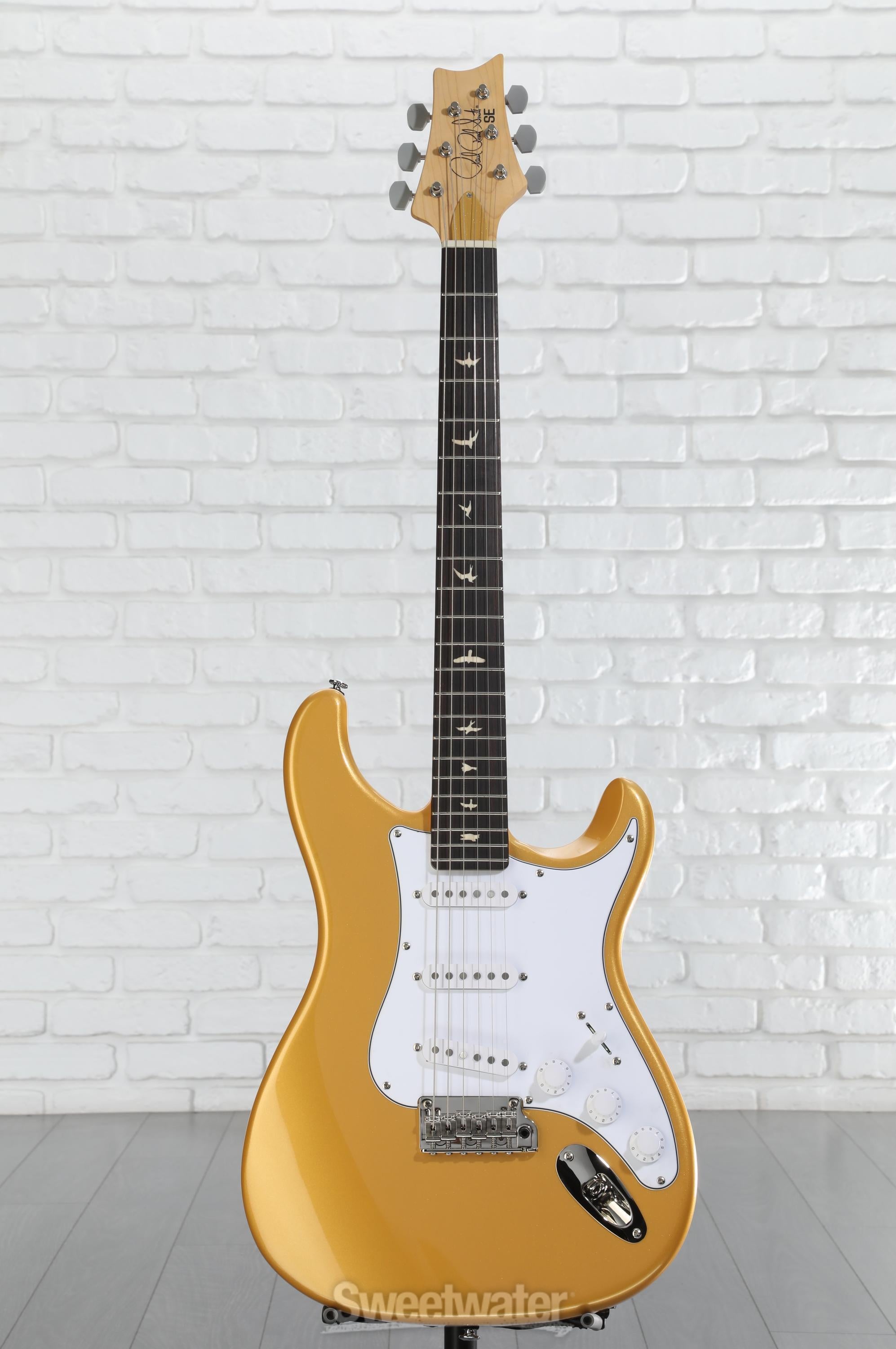 PRS SE Silver Sky Electric Guitar - Gold Spark, Sweetwater