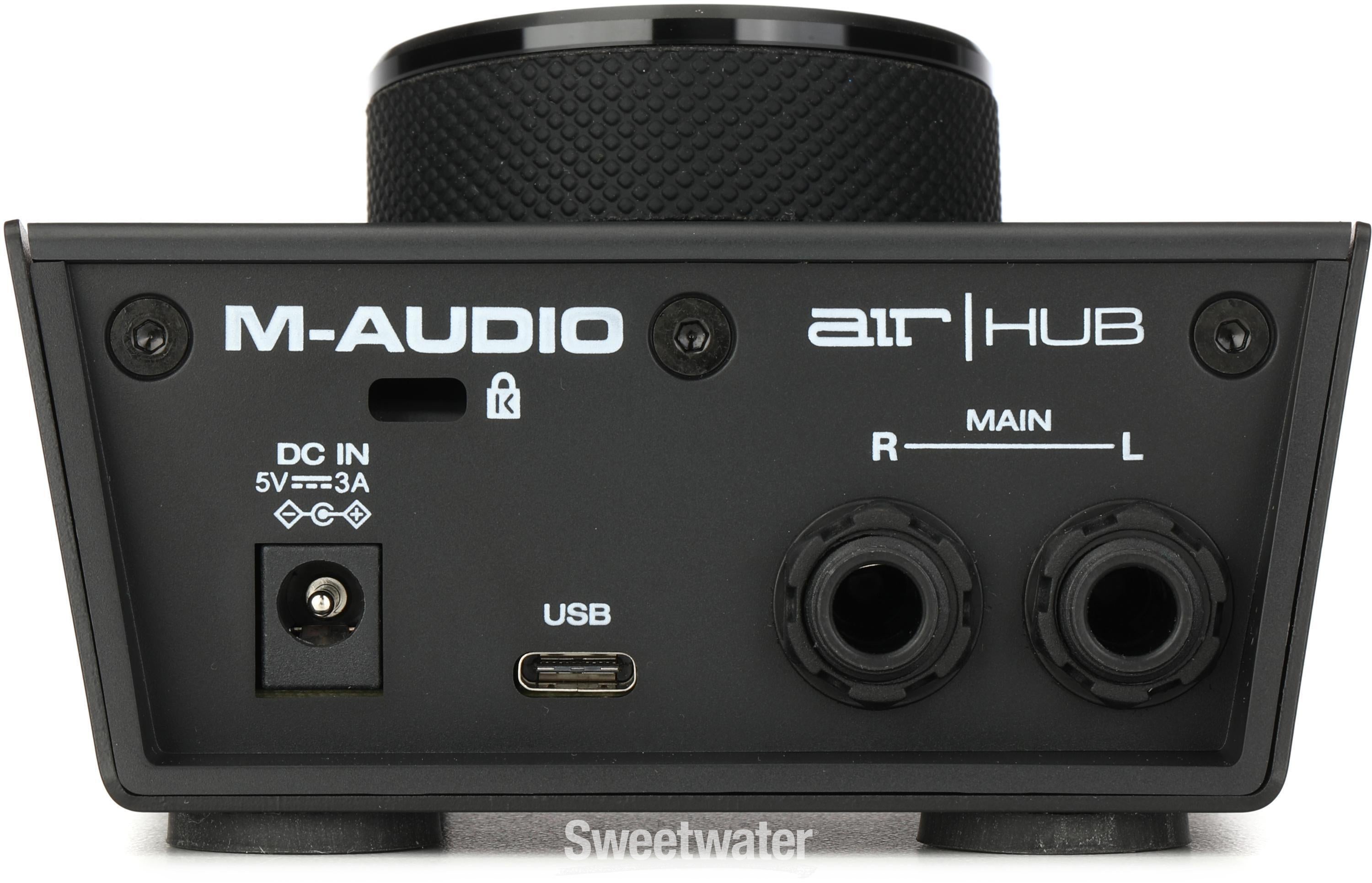 M-Audio AIR|Hub USB Audio Interface with Built-in Hub | Sweetwater