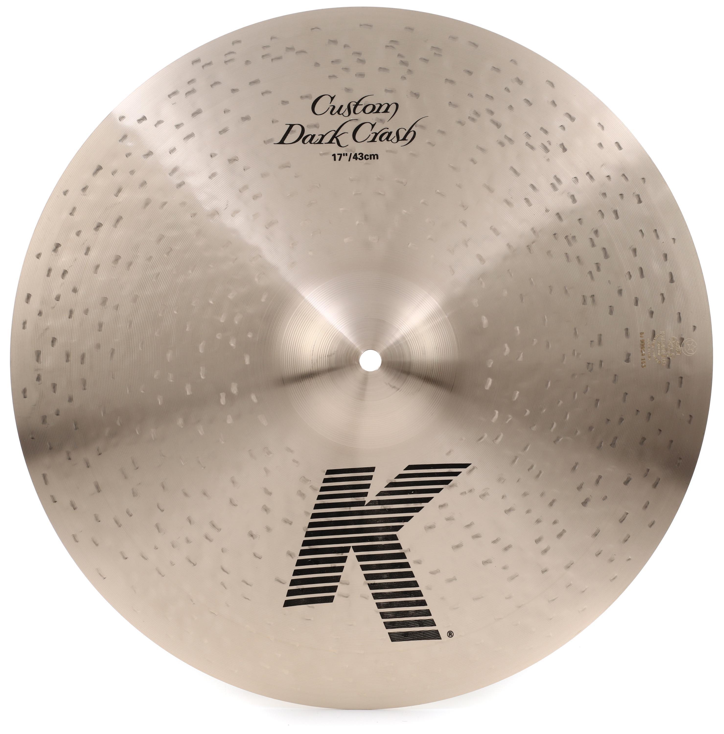 Zildjian 16 inch K Custom Dark Crash Cymbal | Sweetwater