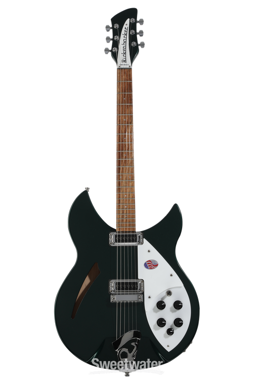 Rickenbacker 330 Thinline Electric Guitar - Midnight Green