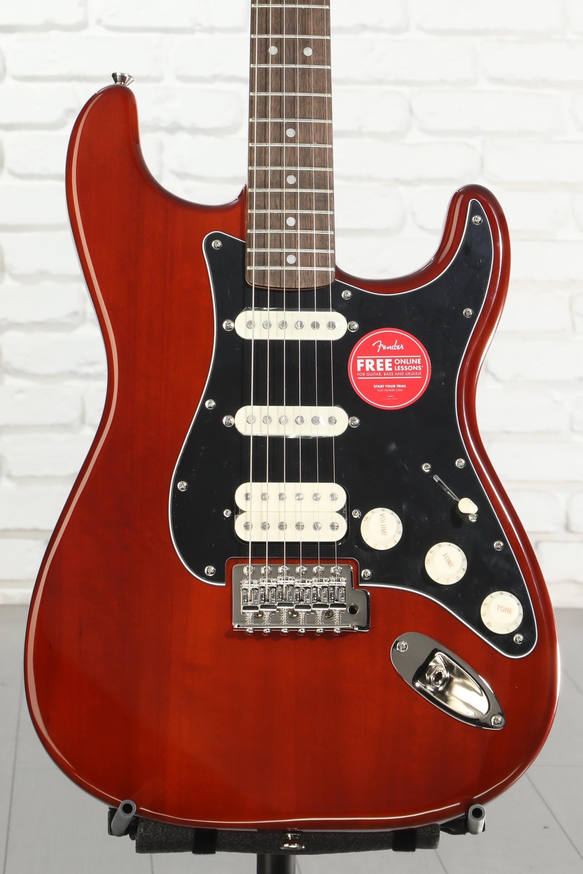Squier Fender Classic Vibe 70s HSS ギター Squier Classic Vibe '70s Stratocaster HSS - Walnut with Indian