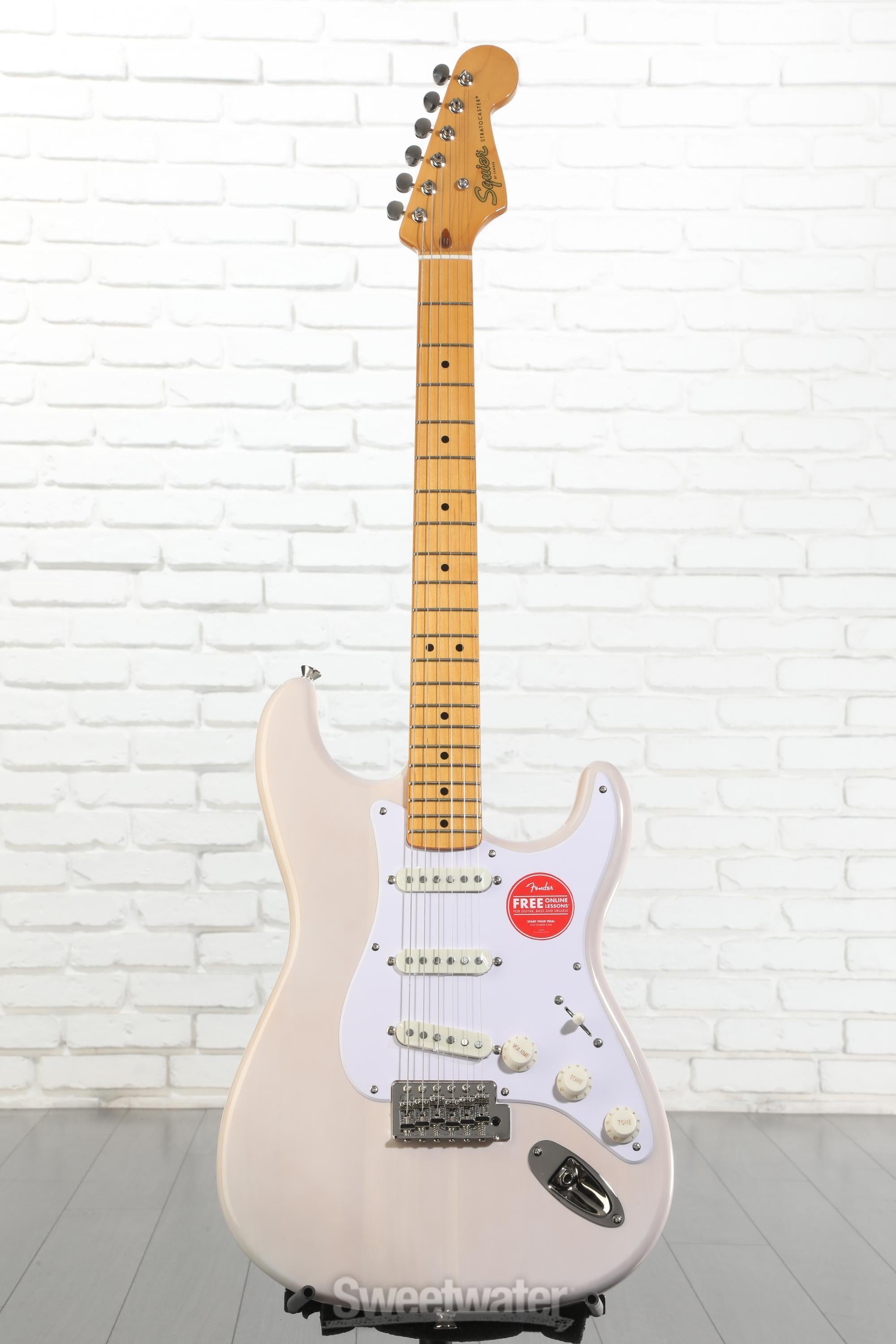 Squier Classic Vibe '50s Stratocaster - White Blonde | Sweetwater